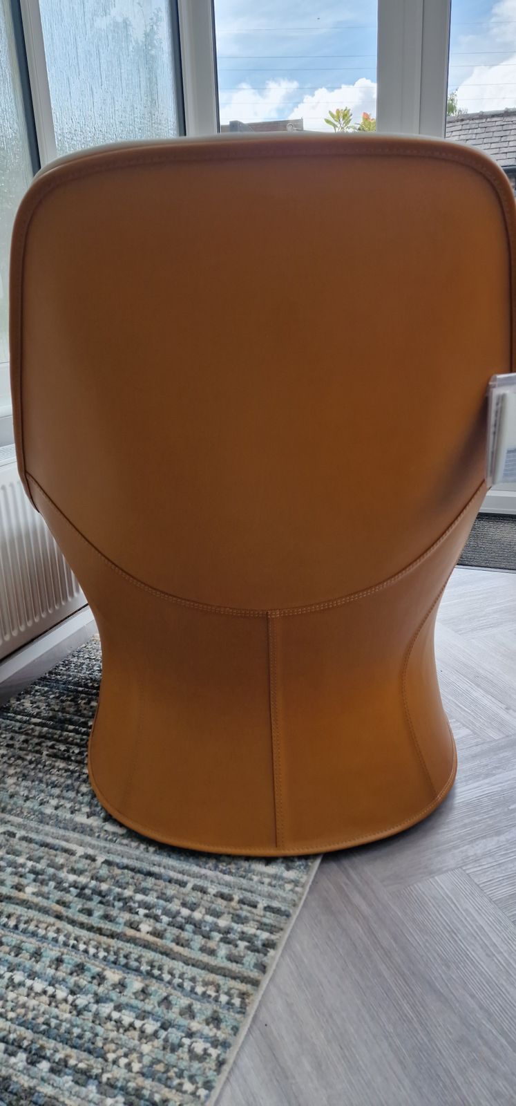 Zanotta Derby Swivel Armchair Never Used Showroom Model photo furniture