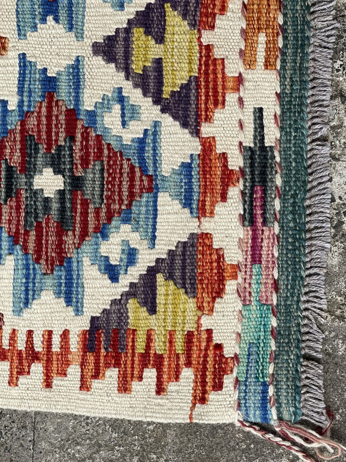 Hand Knotted Chobi Kilim Runner Rug 156 X 61cm photo buy