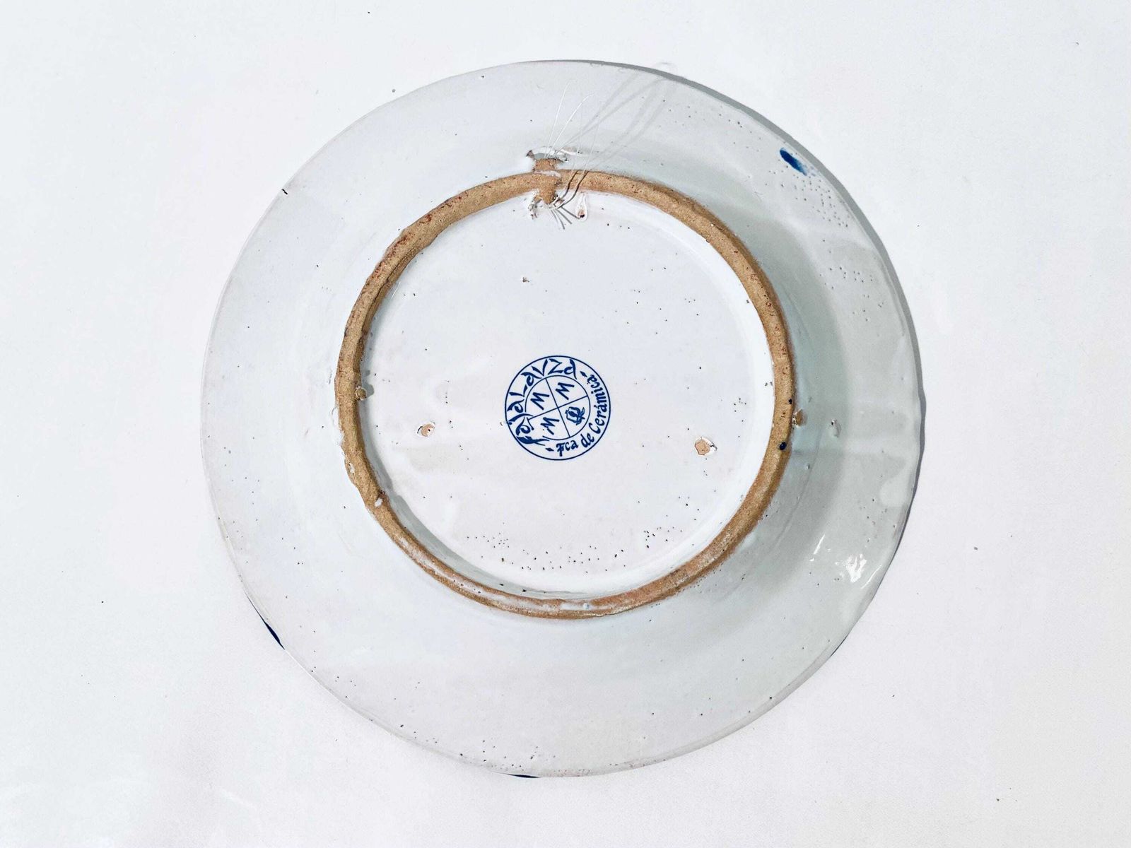 photo furniture Fajalauza Fca De Ceramica Bird Motif Traditional Ceramic Wall Plate / Vintage Grenada Spain