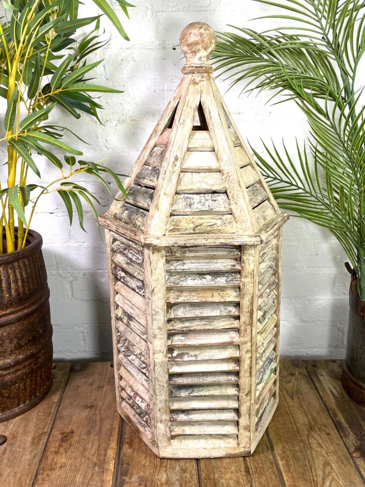 Vintage Reclaimed Wooden Dovecote Birdhouse Nest Box photo buy