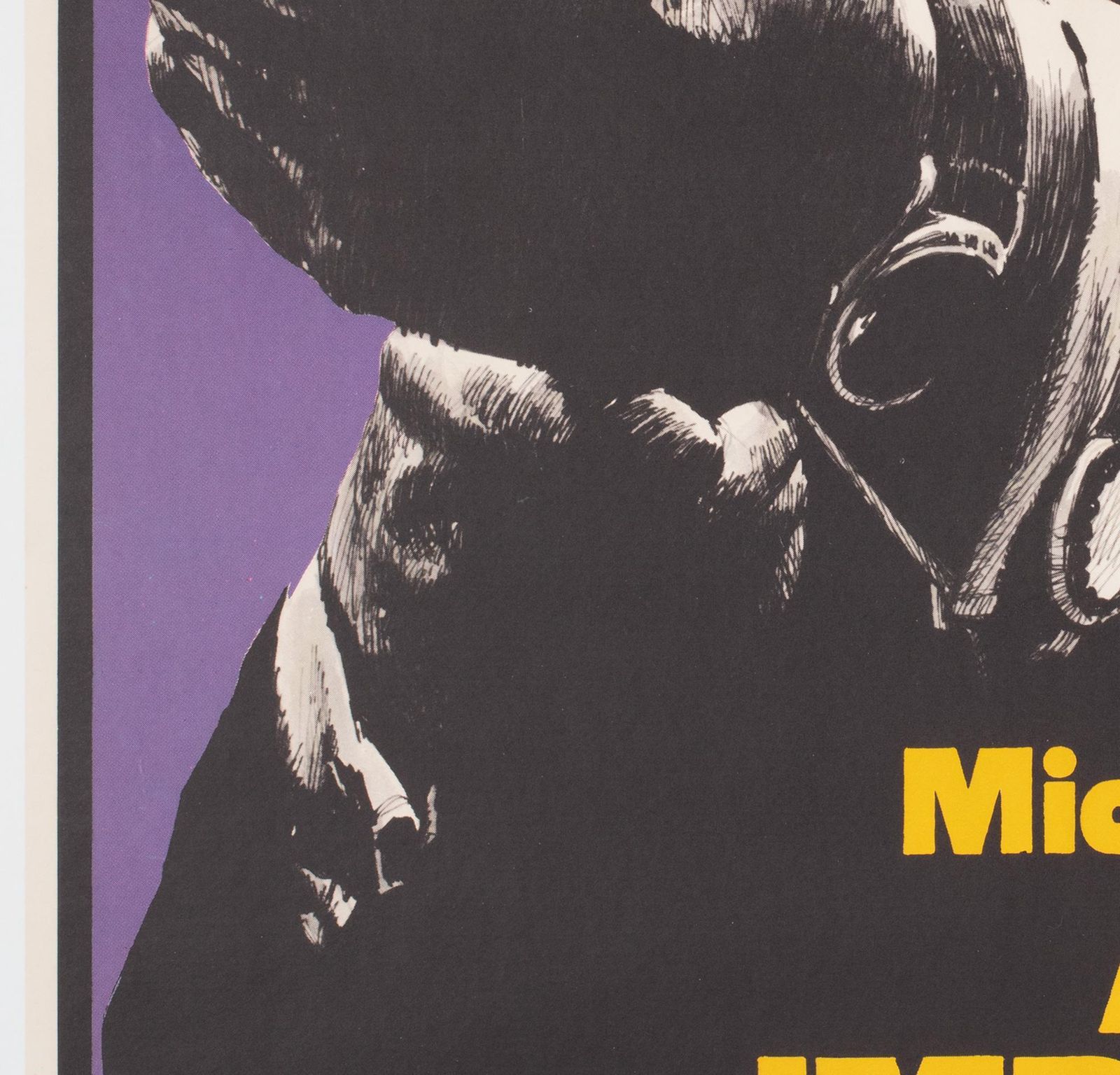 Get Carter 1971 Spanish 1 Sheet Film Movie Poster, Macario Gomez photo 1234.0