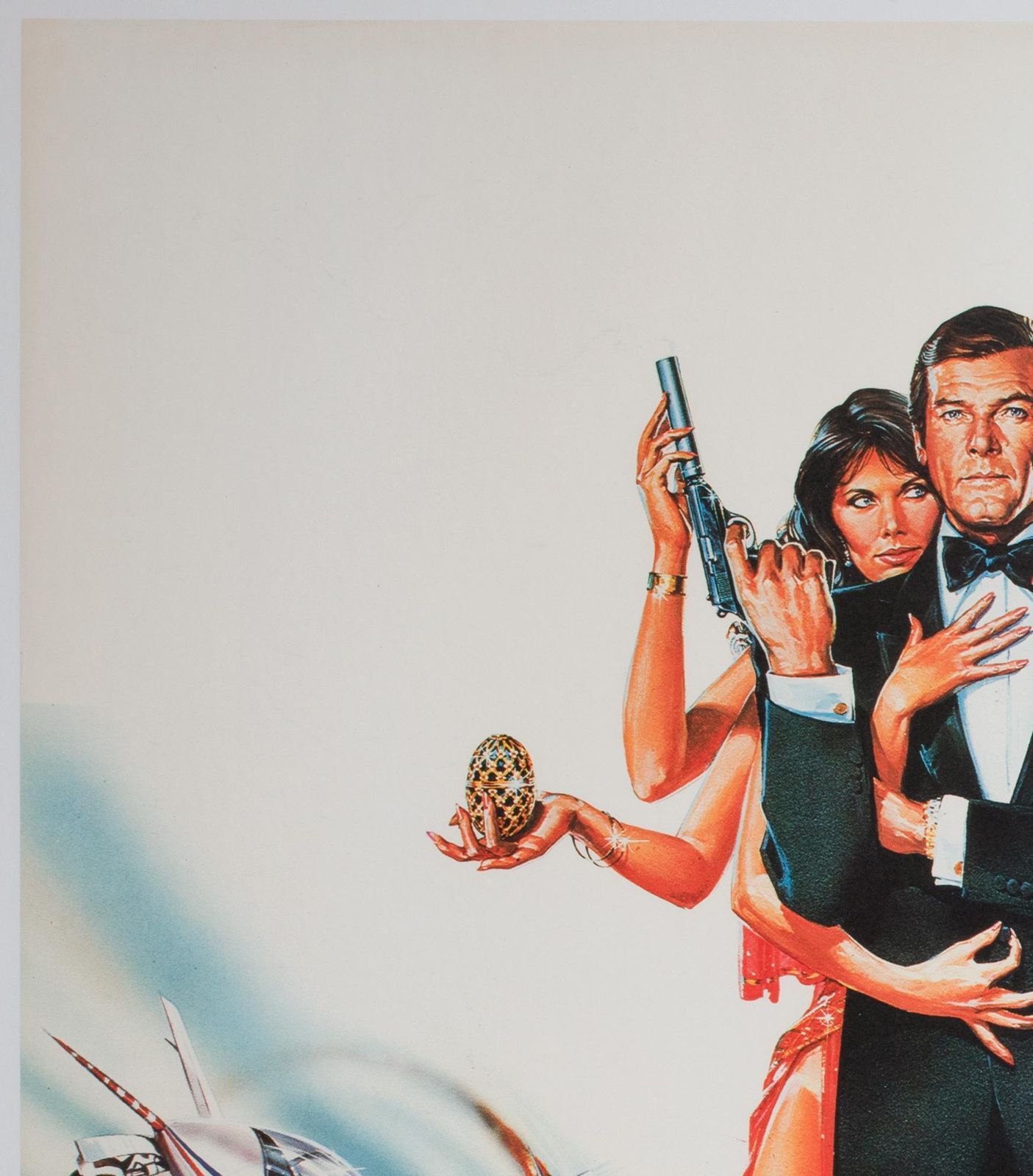 Octopussy 1983 Uk Quad Film Poster, Daniel Goozee photo for sale