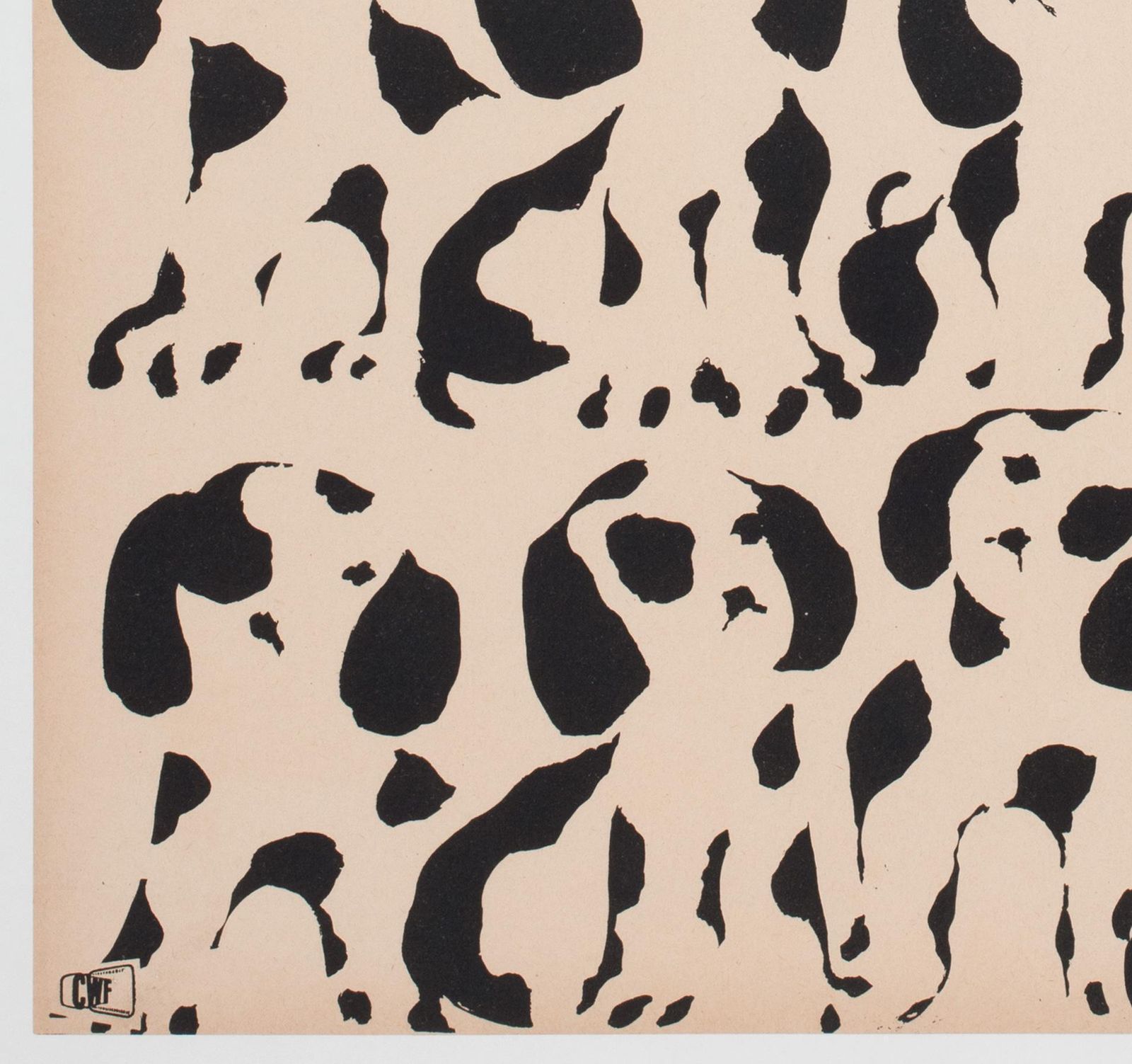 101 Dalmatians Original 1966 Polish Film Movie Poster,  Disney Liliana Baczewska photo buy