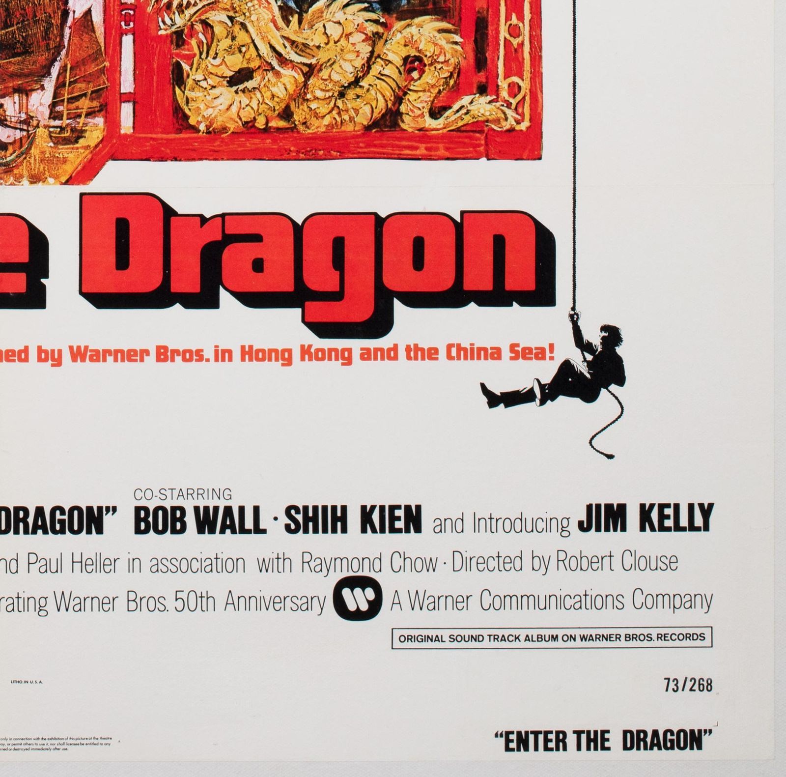 Enter The Dragon 1973 Us 1 Sheet Film Movie Poster, Bob Peak photo vintage