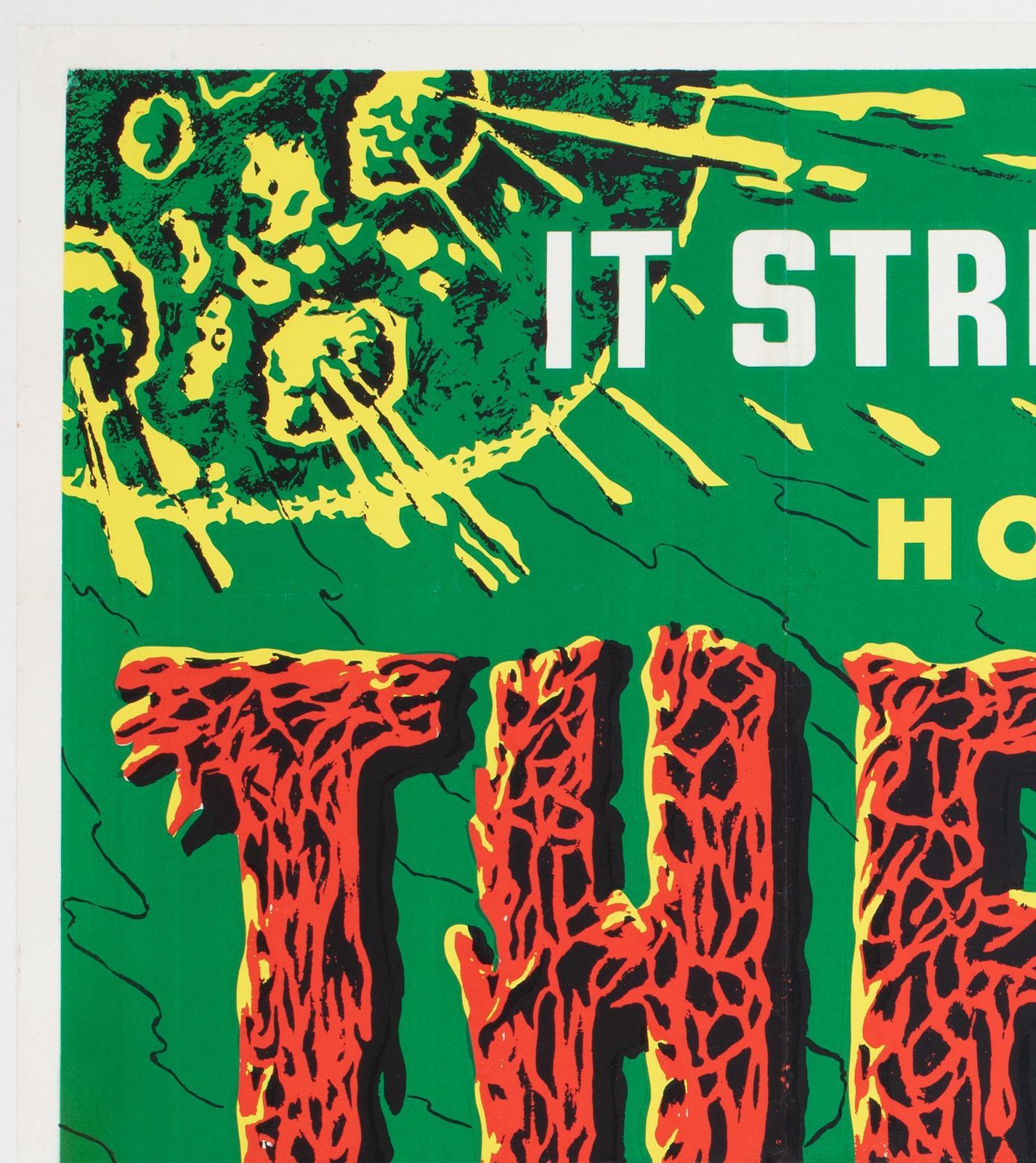 The Thing From Another World R1960s  Uk Quad Film Poster photo for sale