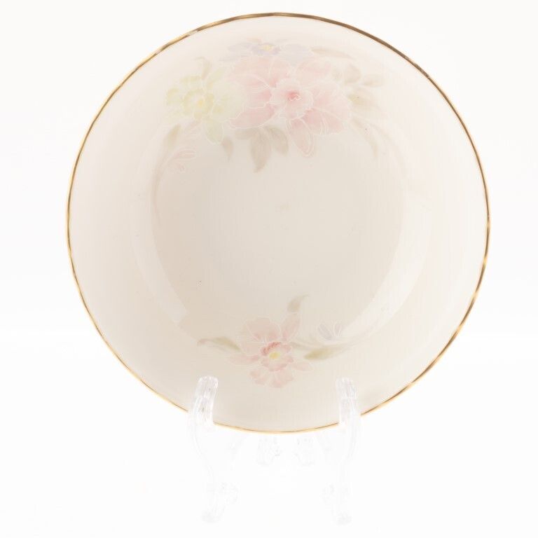 Noritake Gilt Porcelain Floral Art Nouveau Style Bowl photo furniture