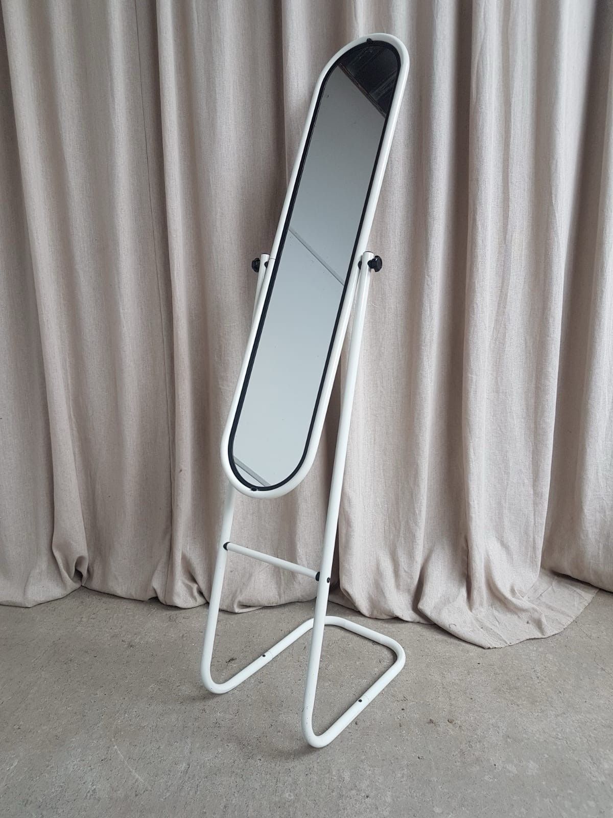 Vtg Mid Century Floor Standing Cheval Mirror Scandi Danish Retro R871 photo Home Decor