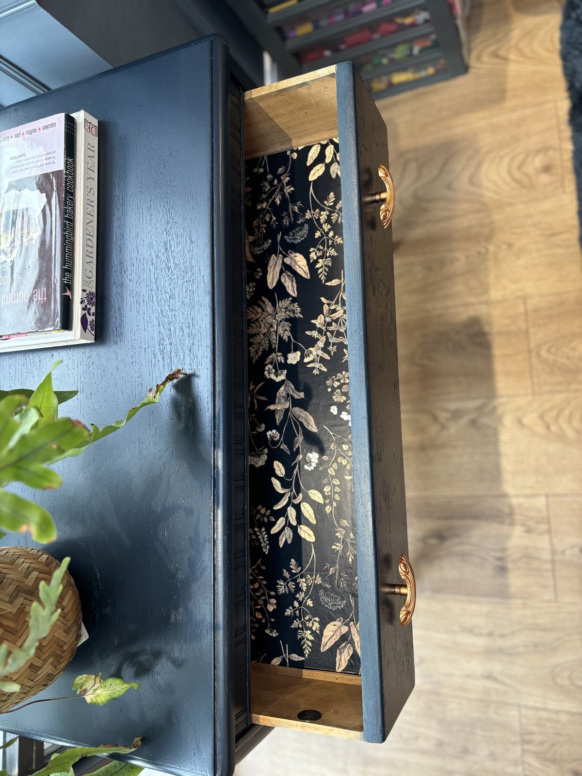 Lebus Chest Of Drawers In Midnight Blue photo 210.0