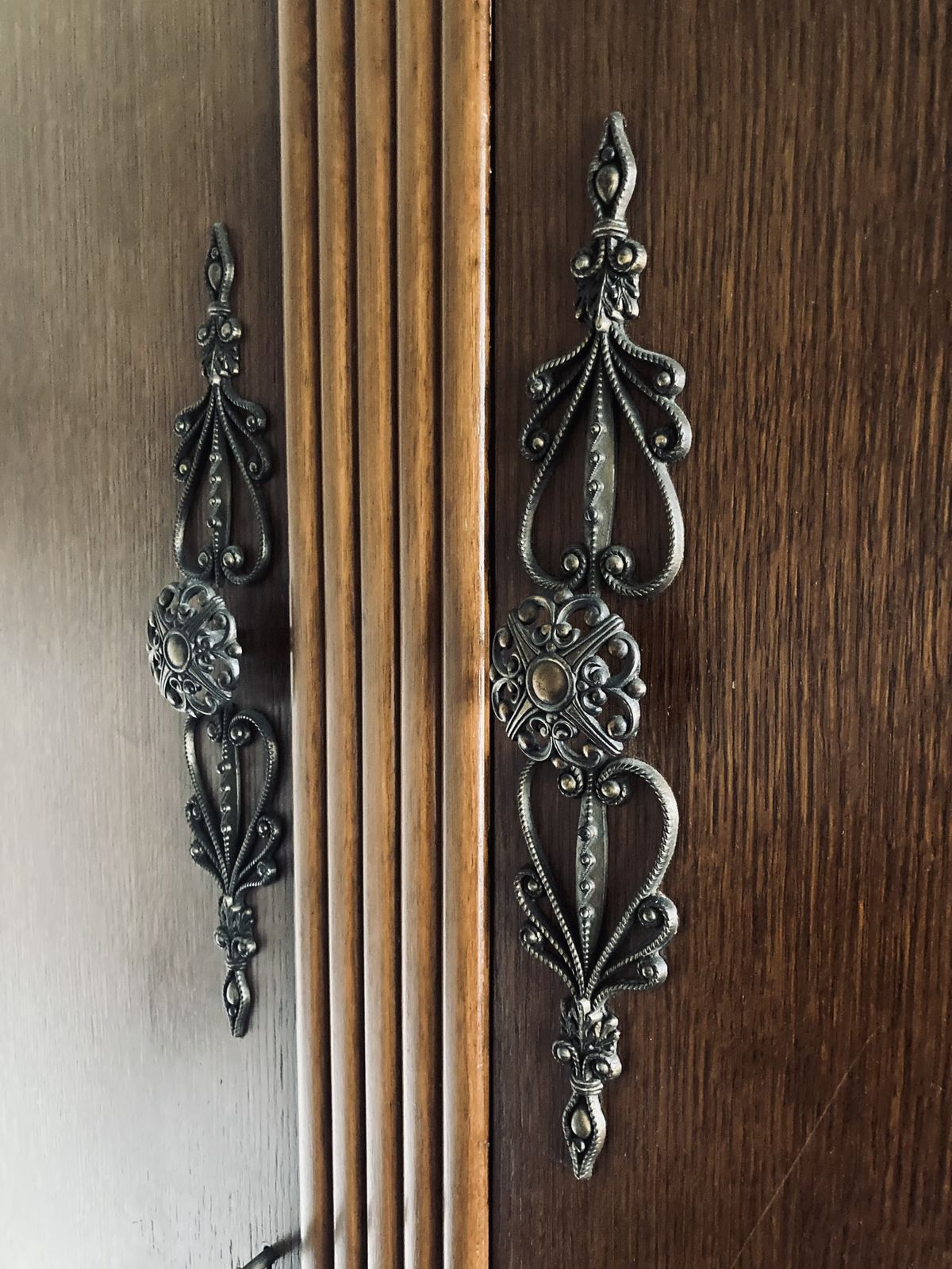 Harris Lebus Furniture Large Mahogany Veneer Wardrobe Mid Century photo for sale