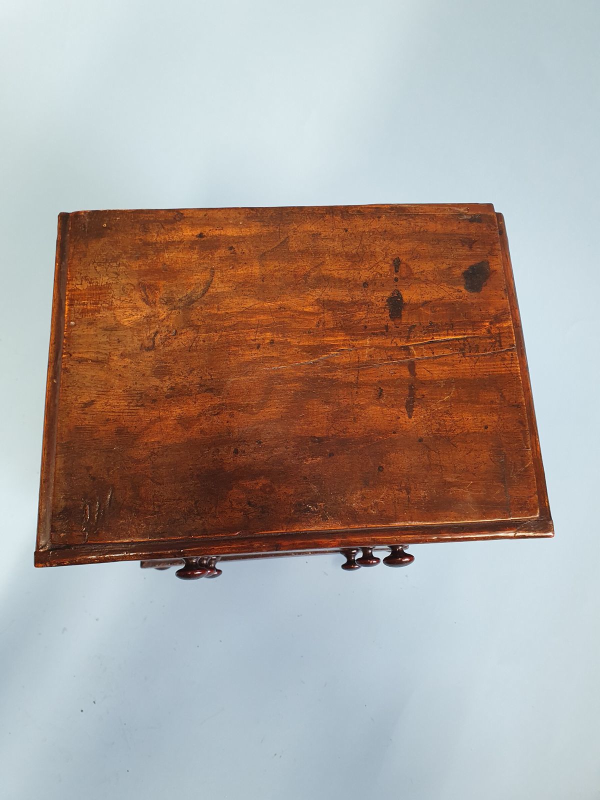 Early 19 Century Miniature Pine Chest Of Drawers photo vinterior