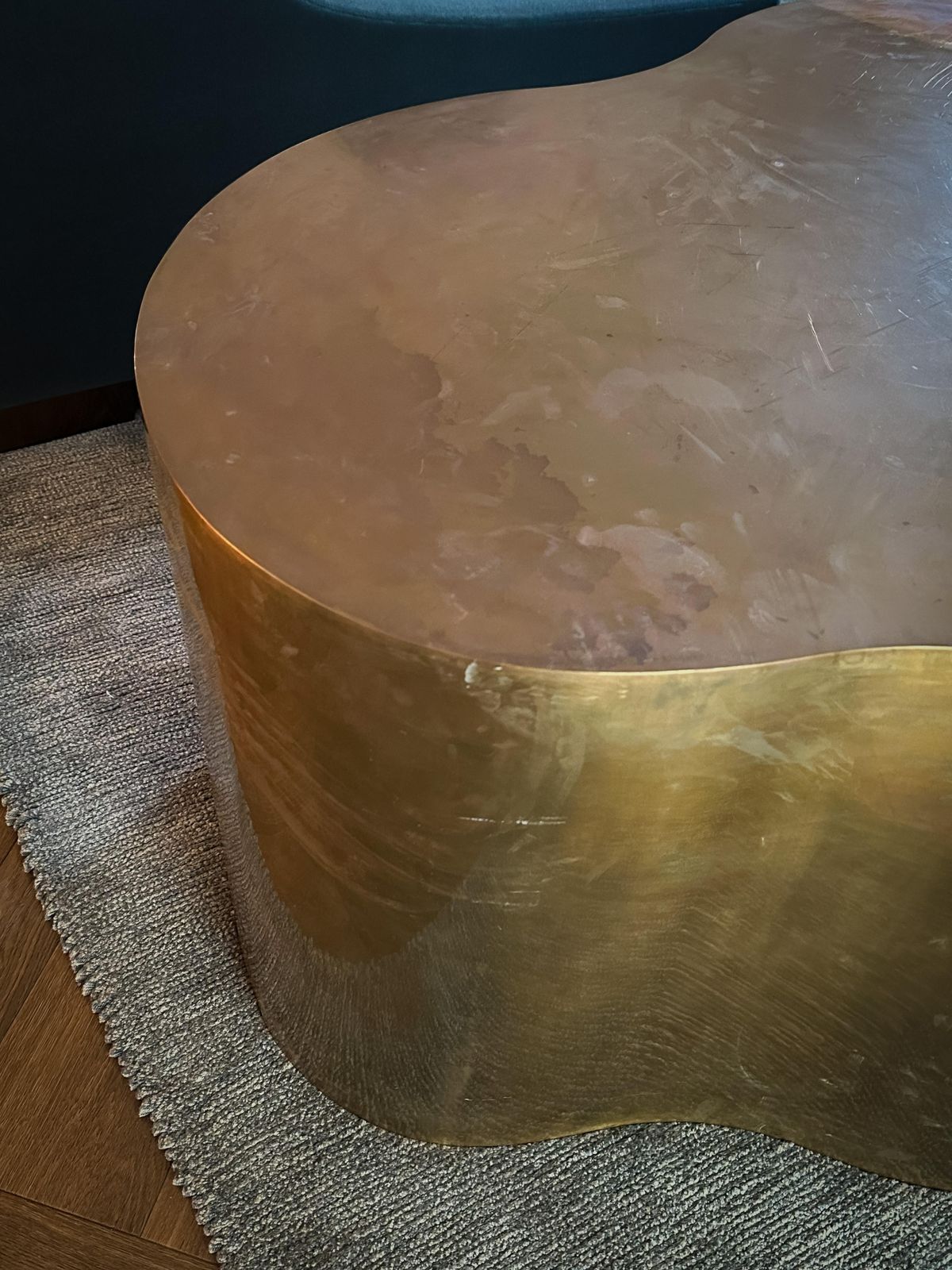 Sculptural Freeform Bronze Table In The Style Of Karl Springer & Silas Seandel, 1980s photo Furniture