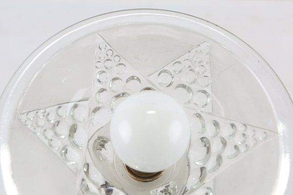 Art Nouveau Table Lamp With Brass And Marble Base And Glass Shade, 1920s photo vintage