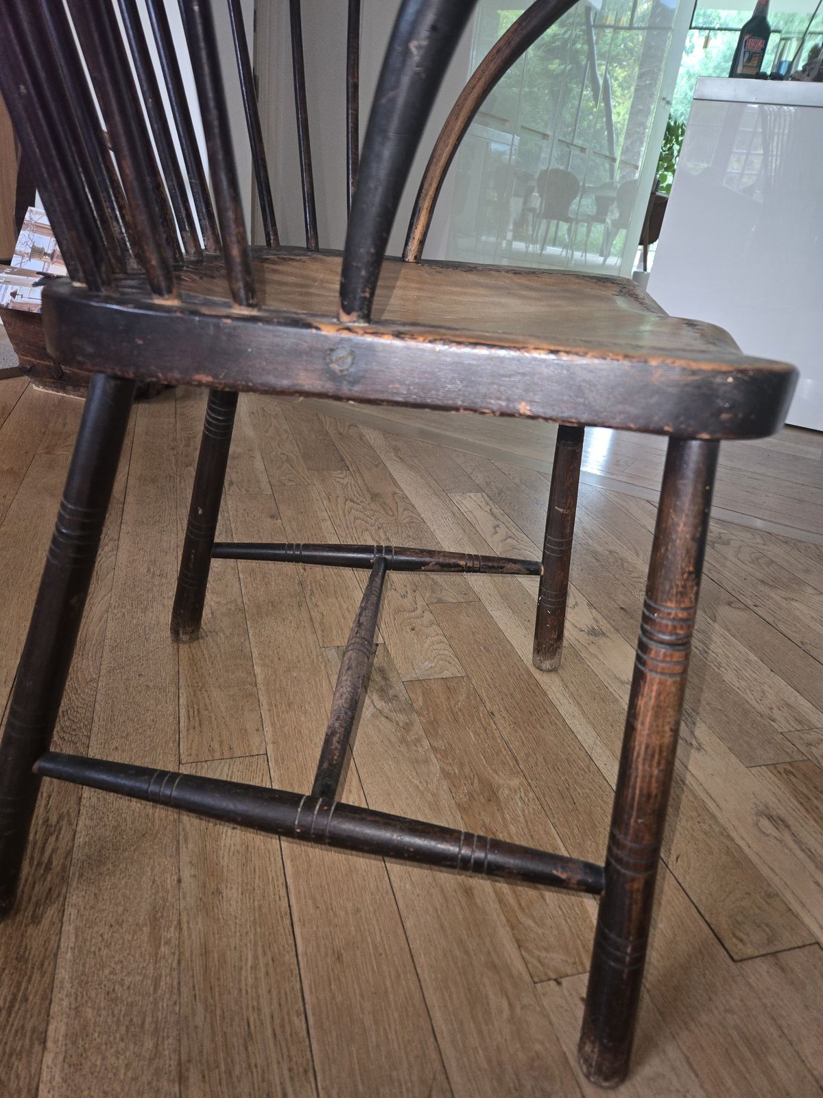 High Stickback Windsor Armchair  England 1780 1810 photo furniture