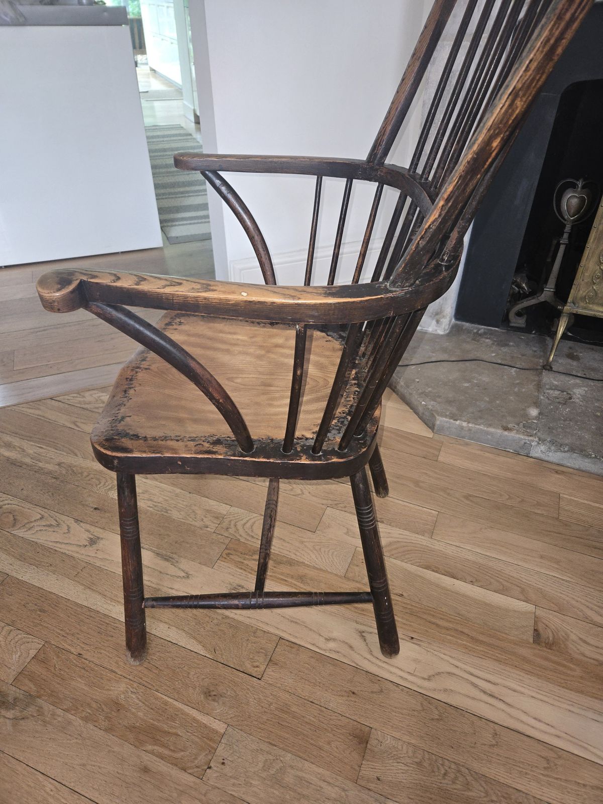 High Stickback Windsor Armchair  England 1780 1810 photo buy