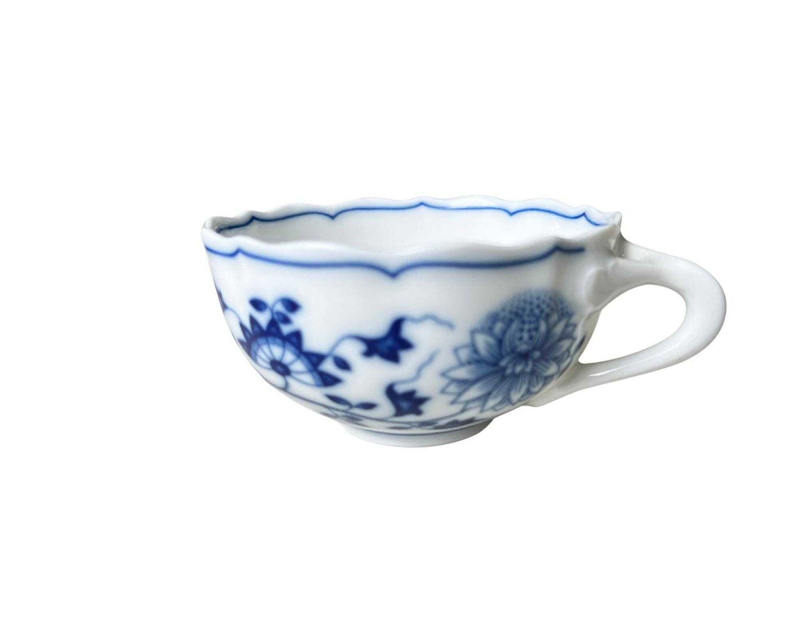 photo furniture Blue Onion Vintage Tea Cup And Saucer | (6) Hutschenreuther