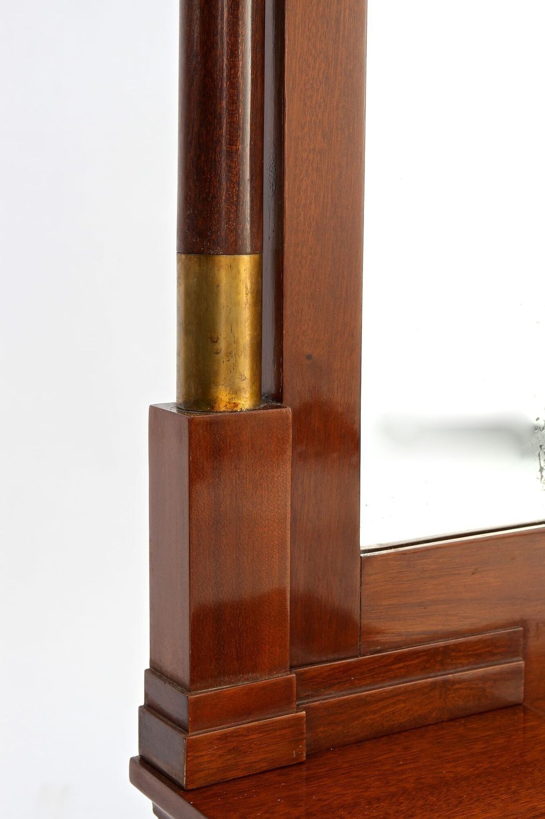 20th Century Art Nouveau Mahogany Console By J. & J. Hermann, At Ca. 1905 photo buy