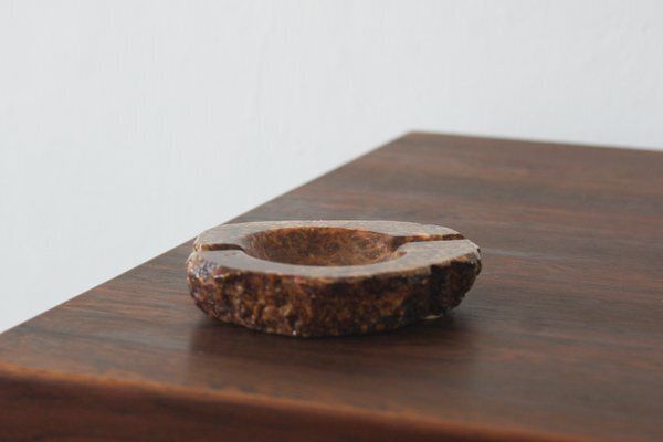 Mid Century Italian Alabaster Ashtray, 1960s photo Home Decor