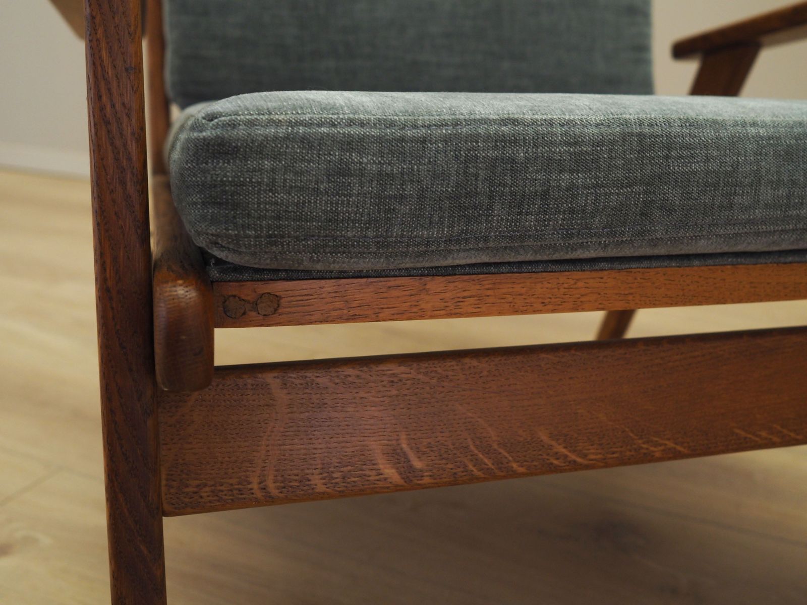photo for sale Oak Armchair, Danish Design, 1970s, Production: Denmark