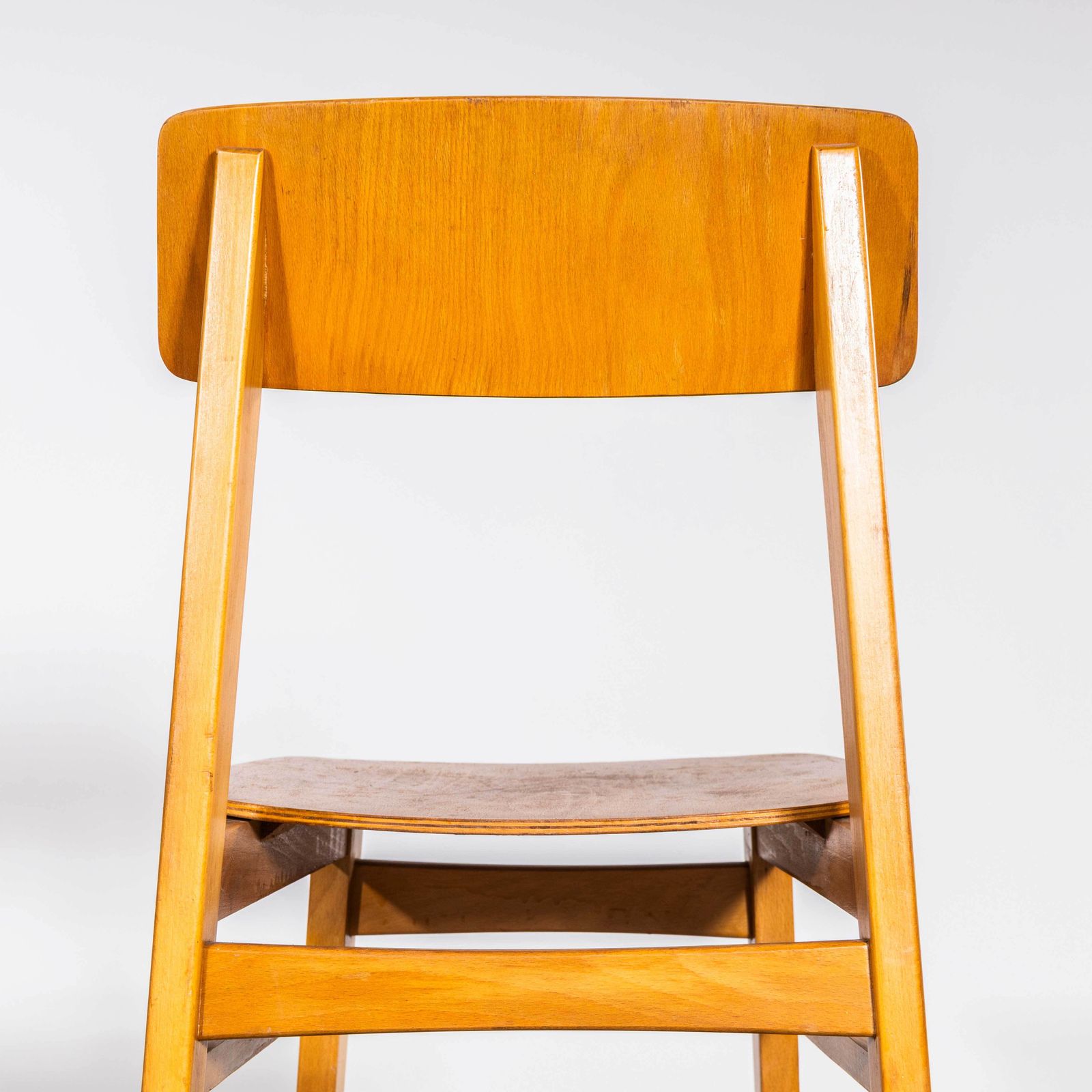 1950’s Simple Mid Century Dining Chairs – Set Of Four photo vintage
