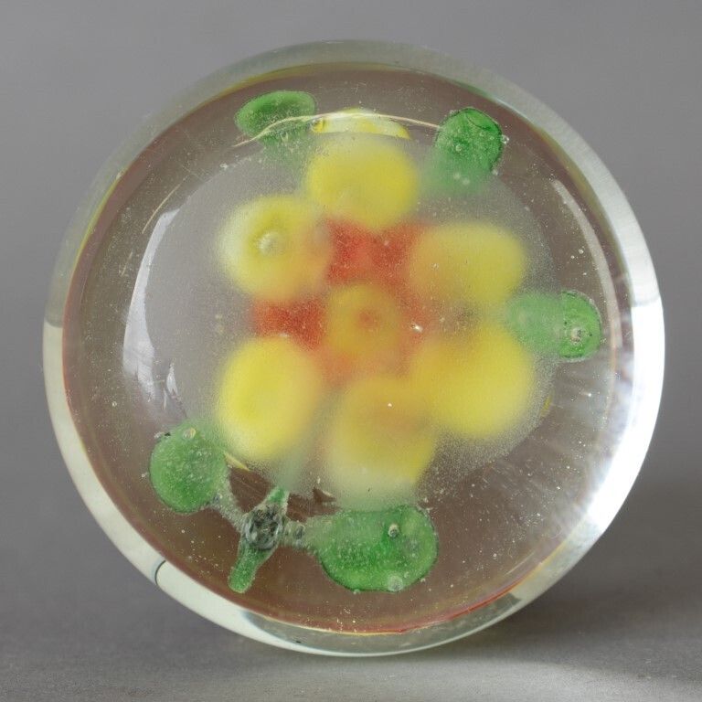 Mid Century Murano Venetian Hand Blown Glass Paperweight photo furniture