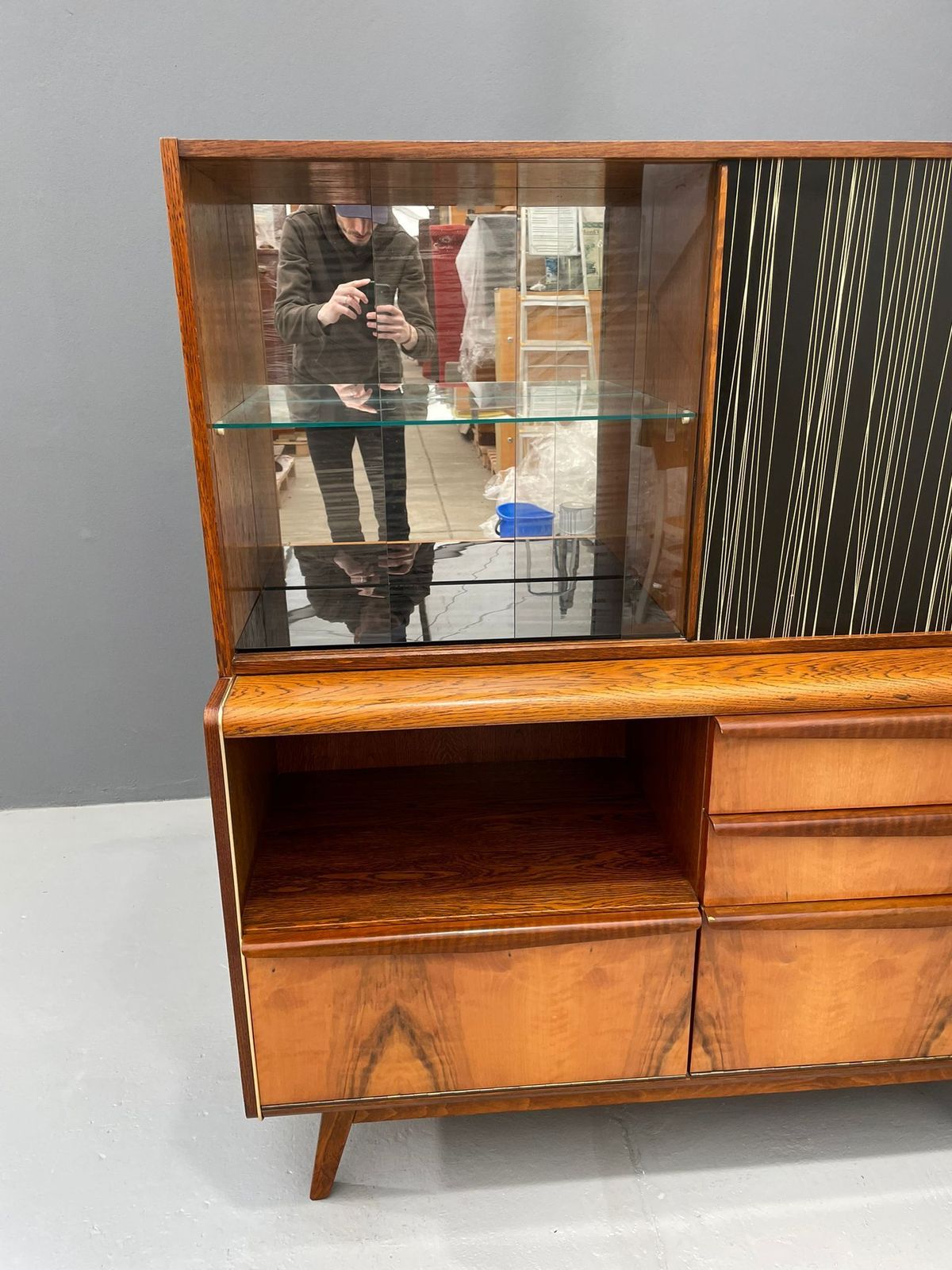 Jitona Sideboard U 372/386   Design By Bohumil Landsman & Hubert Nepožitek 1960s photo Furniture