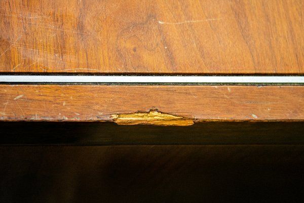 Large Six Drawer Center Desk By Florence Knoll Bassett For Knoll International, 1960s photo vintage
