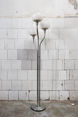 Vintage Driepunts Vloerlamp, Jaren 1970