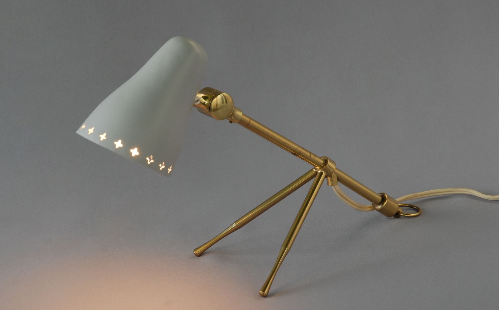 Table Lamp By Jean Boris Lacroix For Falkenbergs Lighting, Sweden, 1950s photo vinterior