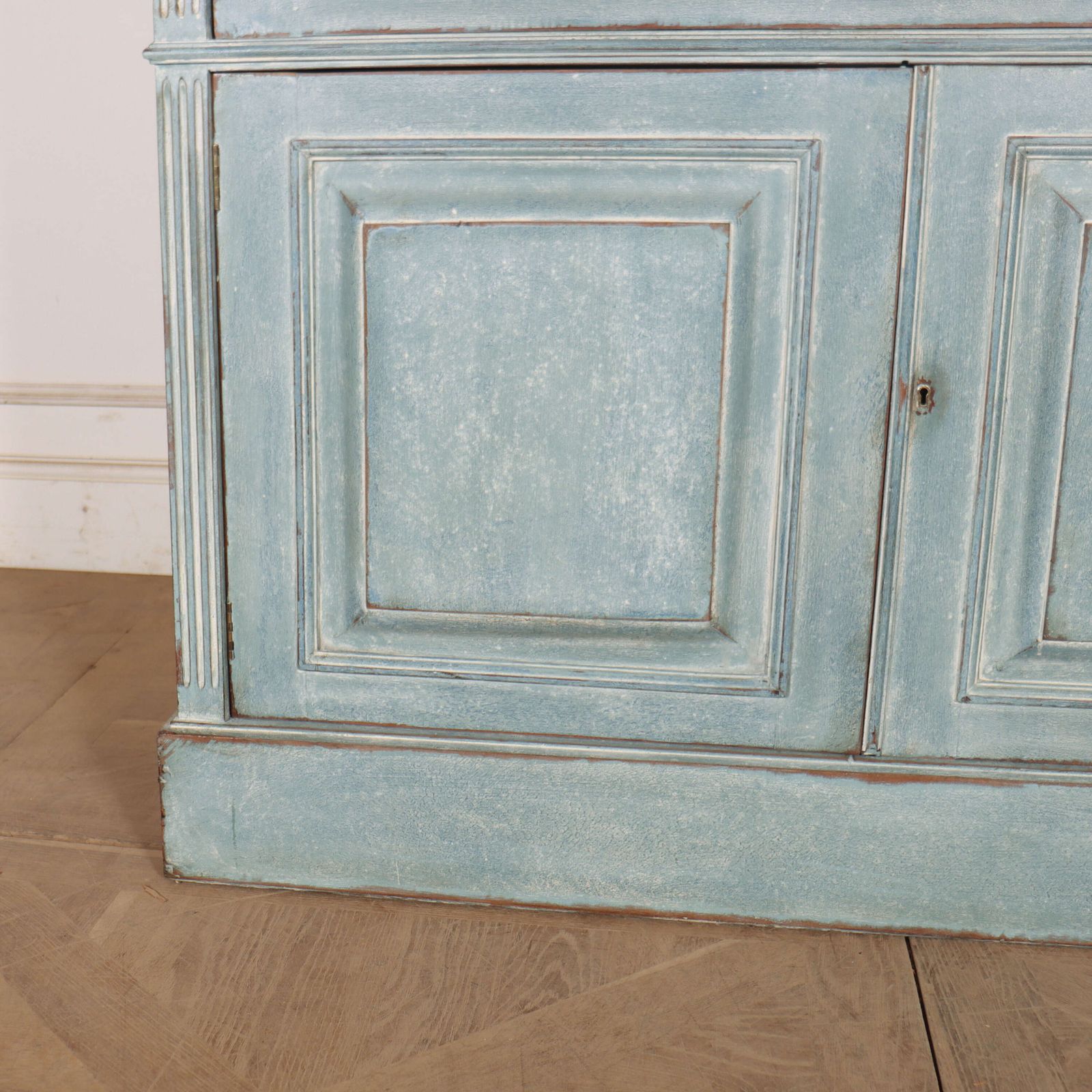 English Painted Bookcase Secretaire photo buy