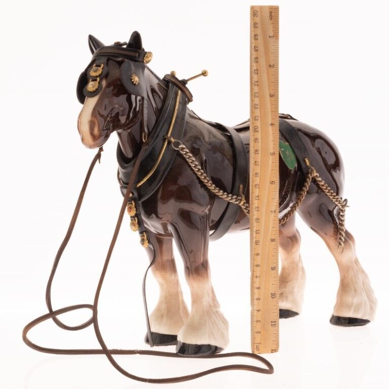 Large Melba Ware Ceramic Porcelain Horse Figure photo vinterior
