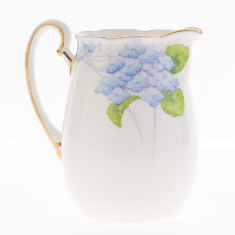 Hand Painted Art Nouveau Royal Grafton Porcelain Cream Jug photo furniture