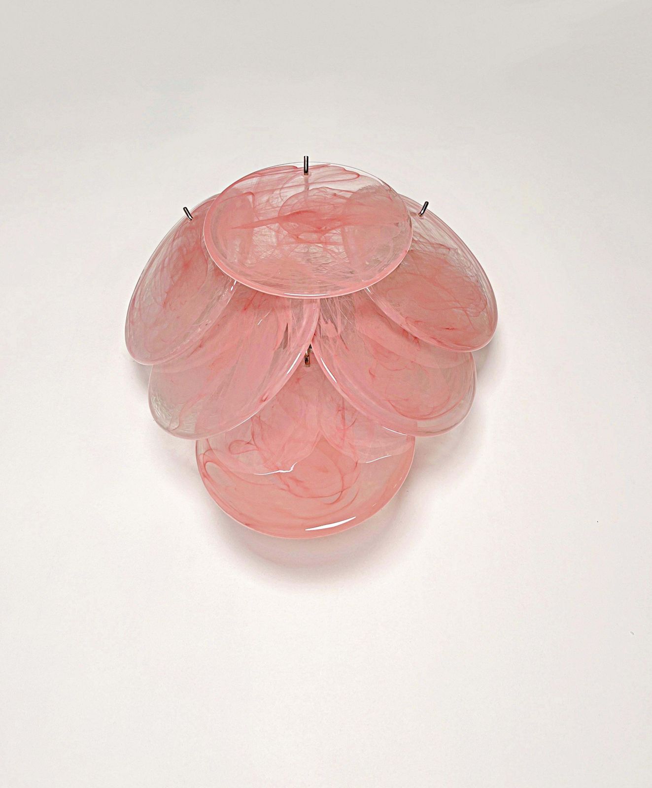 Pair Of Wall Sconces Murano Discs photo buy