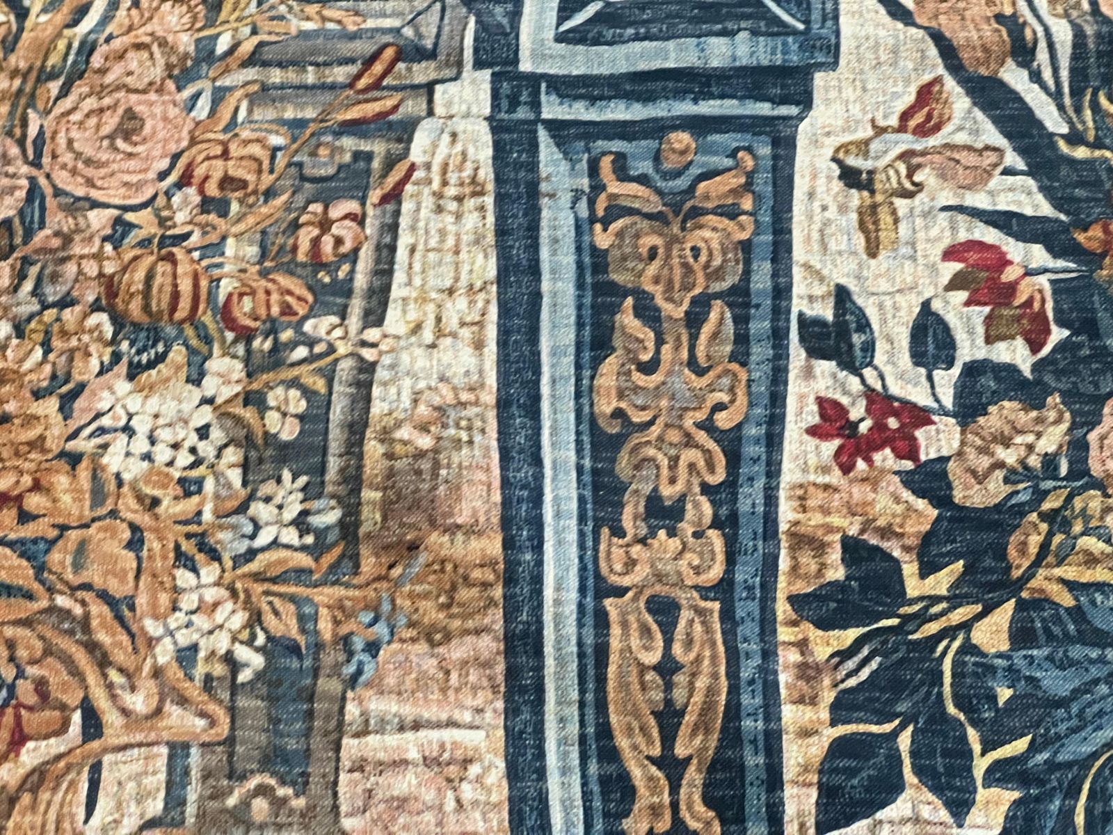 Art "Colonnades" Tapestry 1980c photo