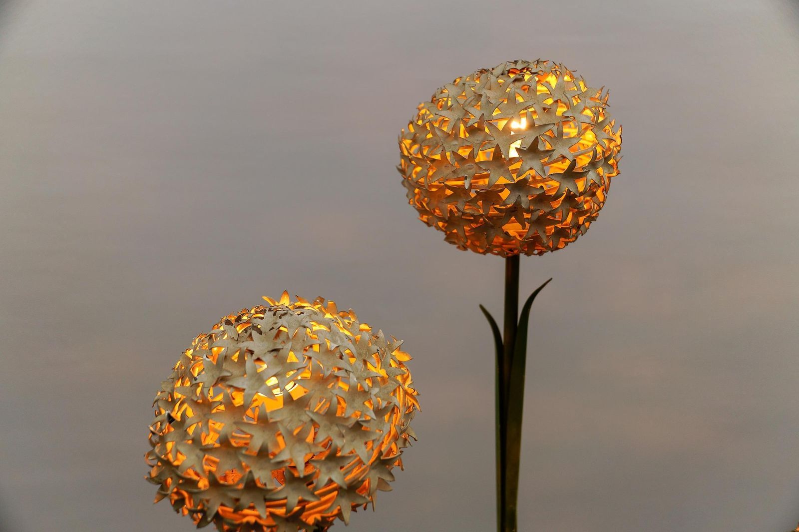 photo vintage Awesome Beautiful Floral Floor Lamp By Hans Kögl, Germany 1960s