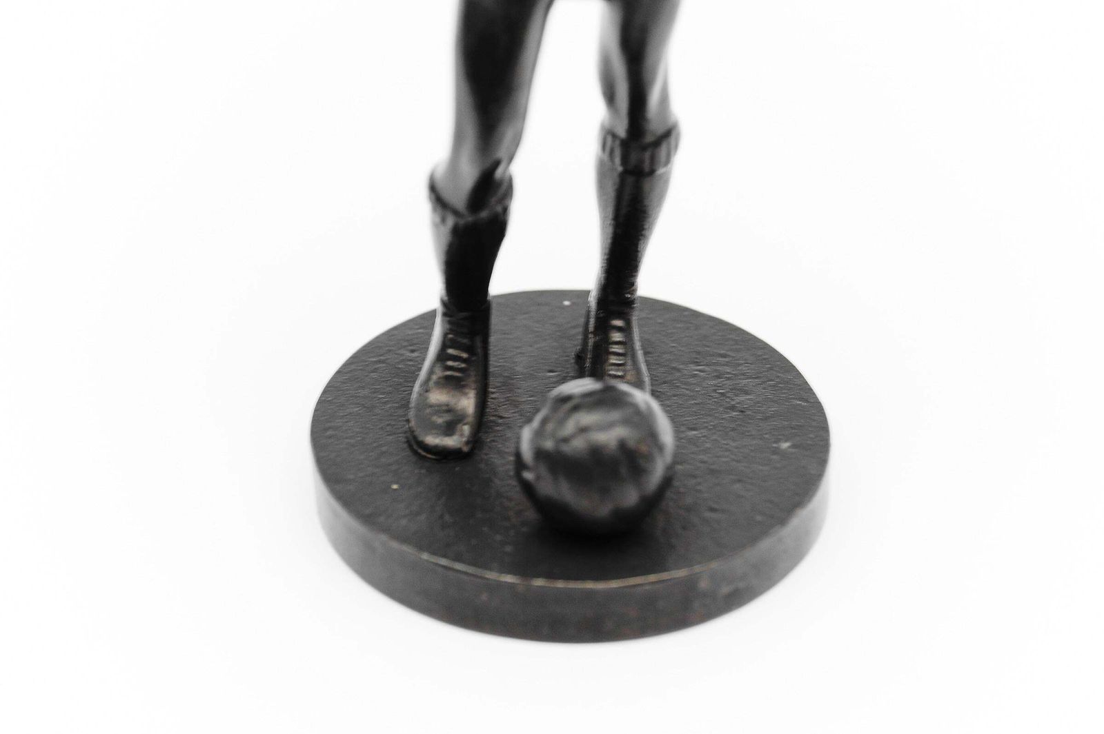 Soccer Player, Art Deco Sculpture, Ca. 1940s photo 1029.0