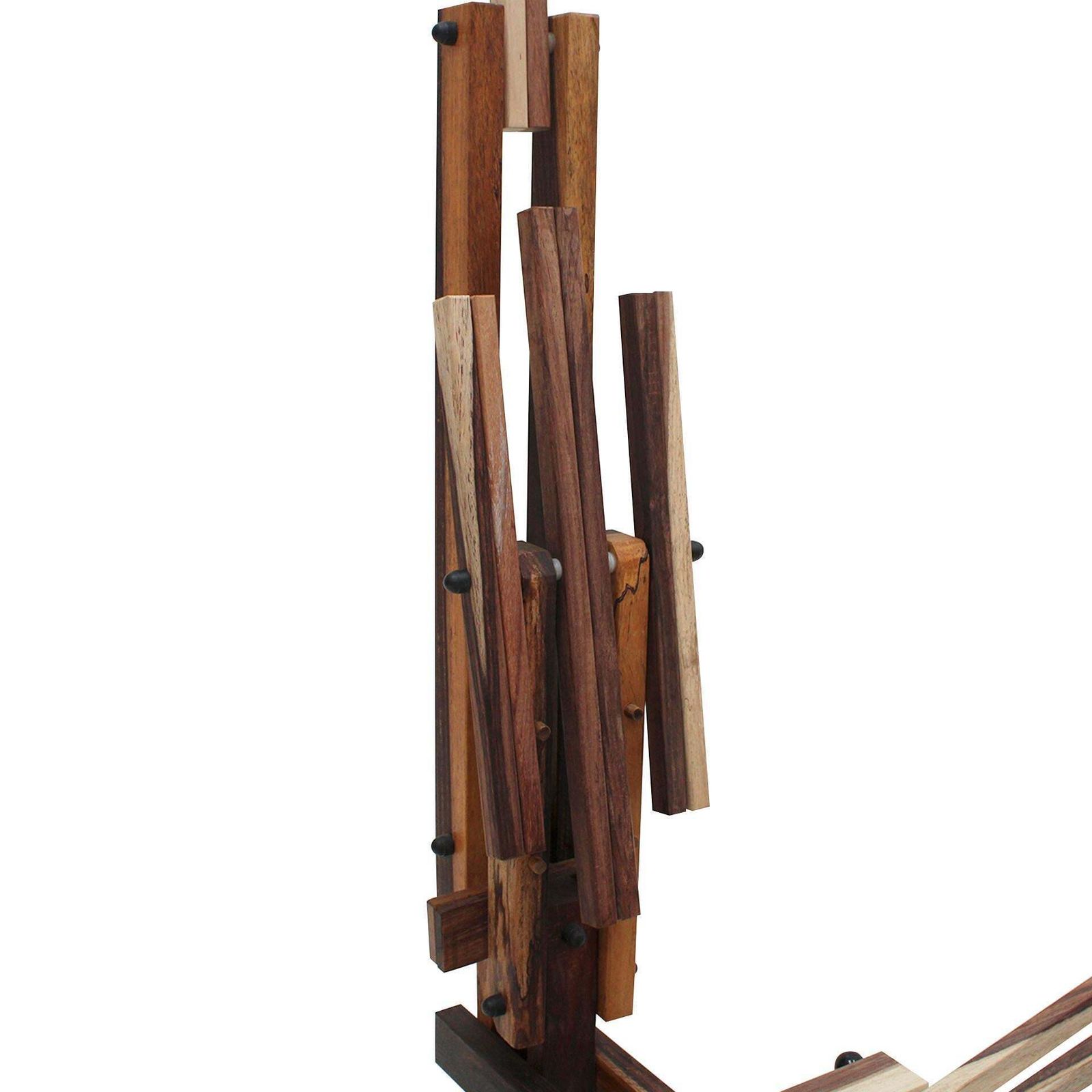 photo furniture Italian Sculptural Wooden Chairs Sono By Anacleto Spazzapan, 1980s, Set Of Two