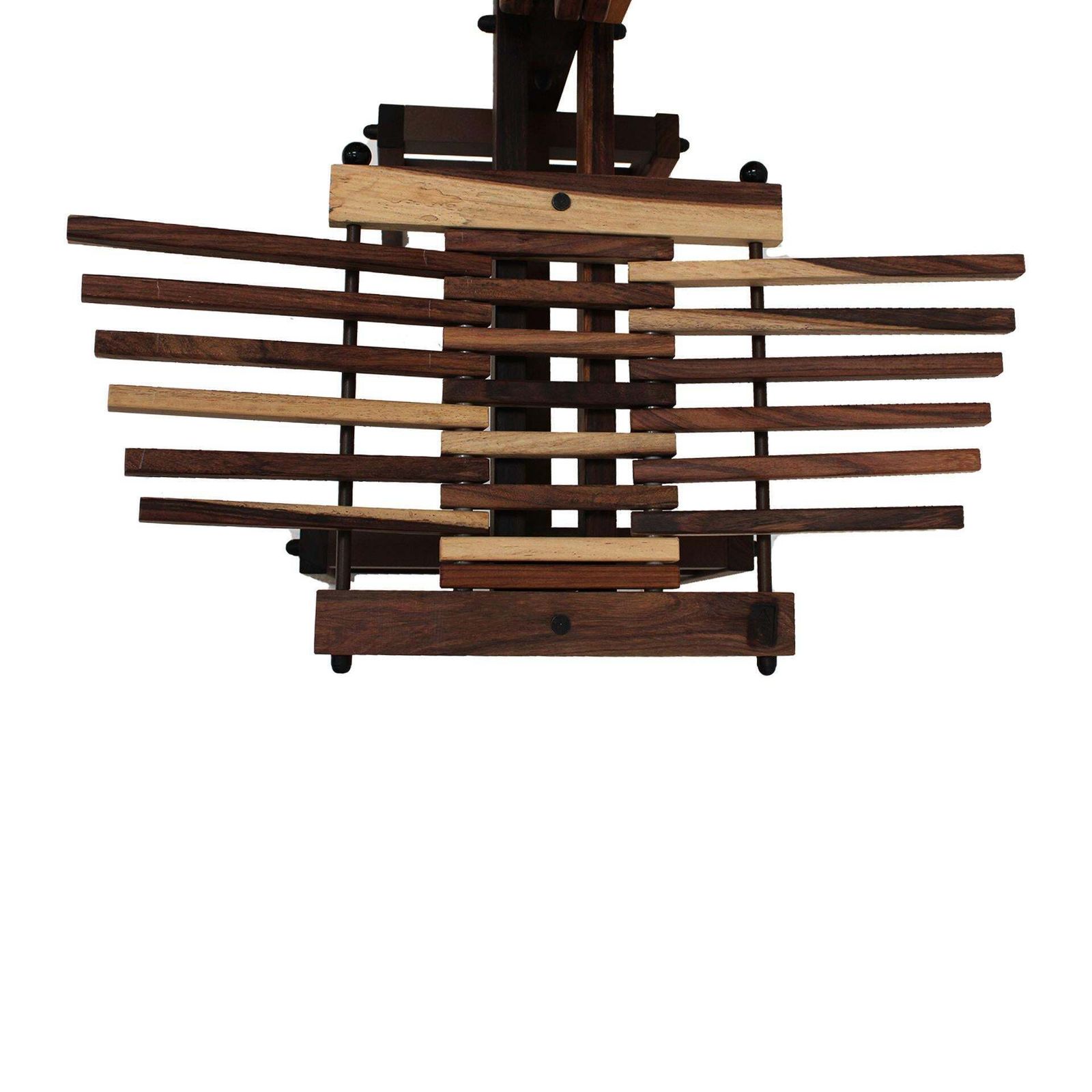photo vinterior Italian Sculptural Wooden Chairs Sono By Anacleto Spazzapan, 1980s, Set Of Two