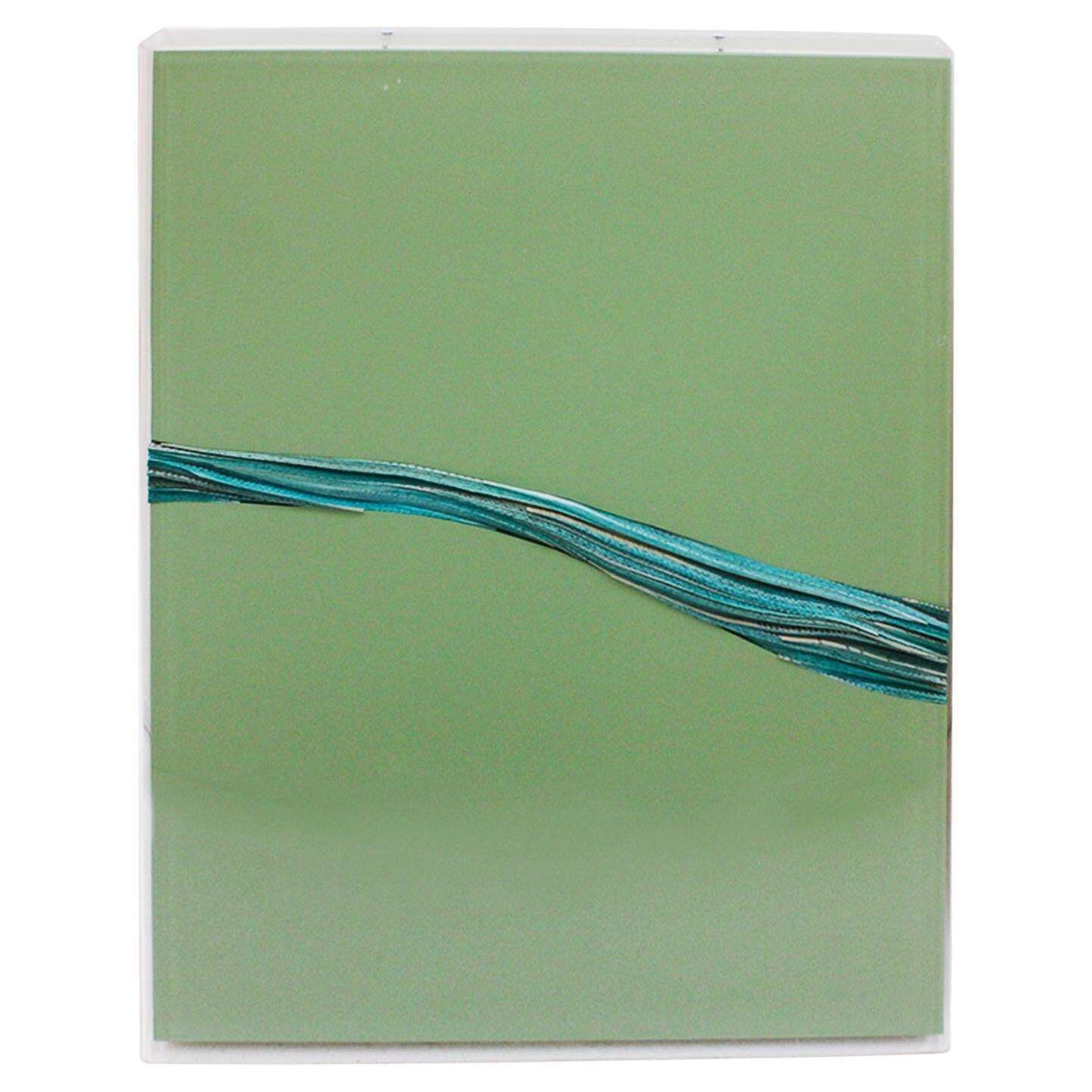 Books And Topographies N1 Green, Javier Velarde Mauleón, Spain 2024