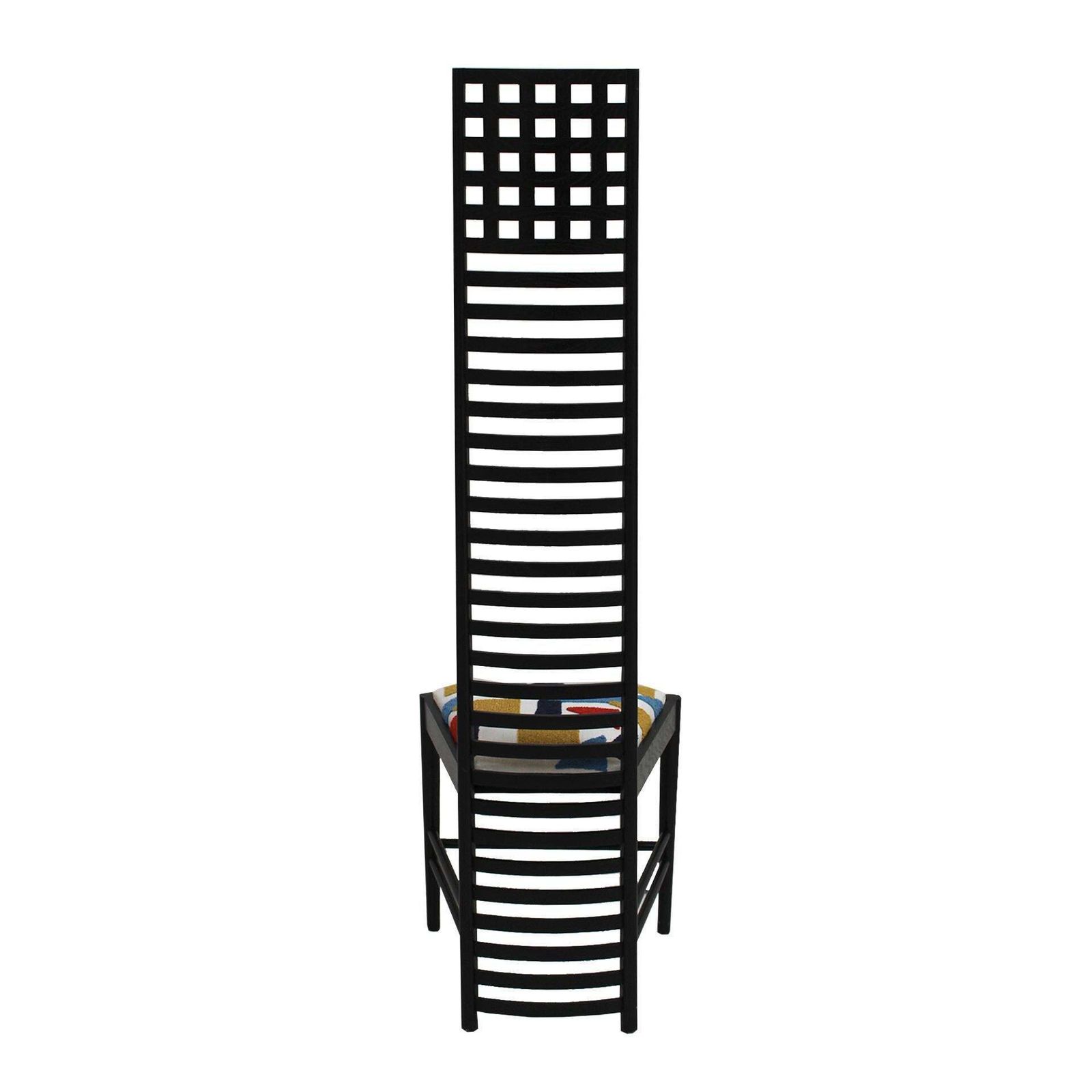 Mid Century Modern Mackintosh "292 Hill House 1" Italian Ashwood Chair photo for sale