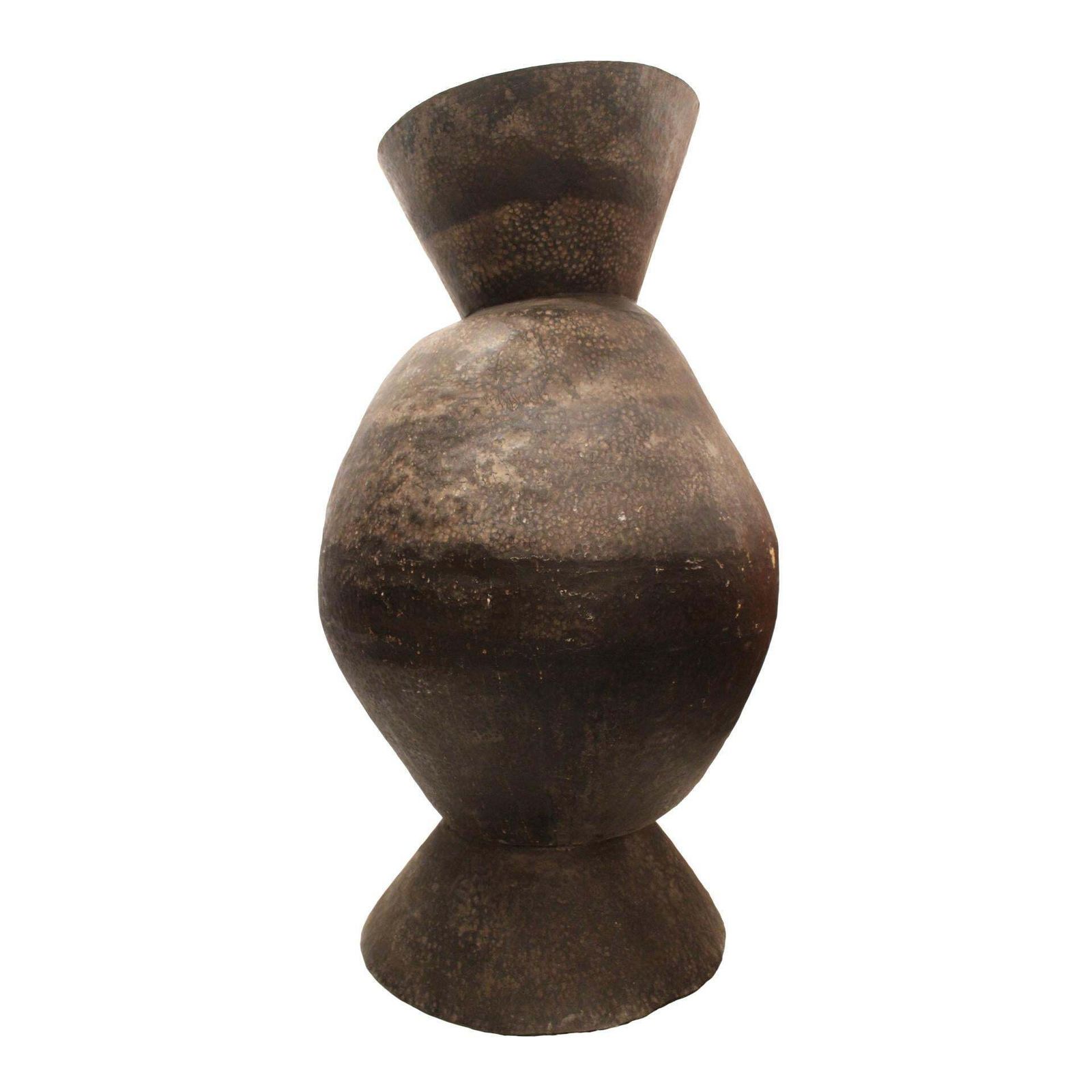 Moroccan Large Vessel   Sculpture Made Of Hammered Metal photo Art