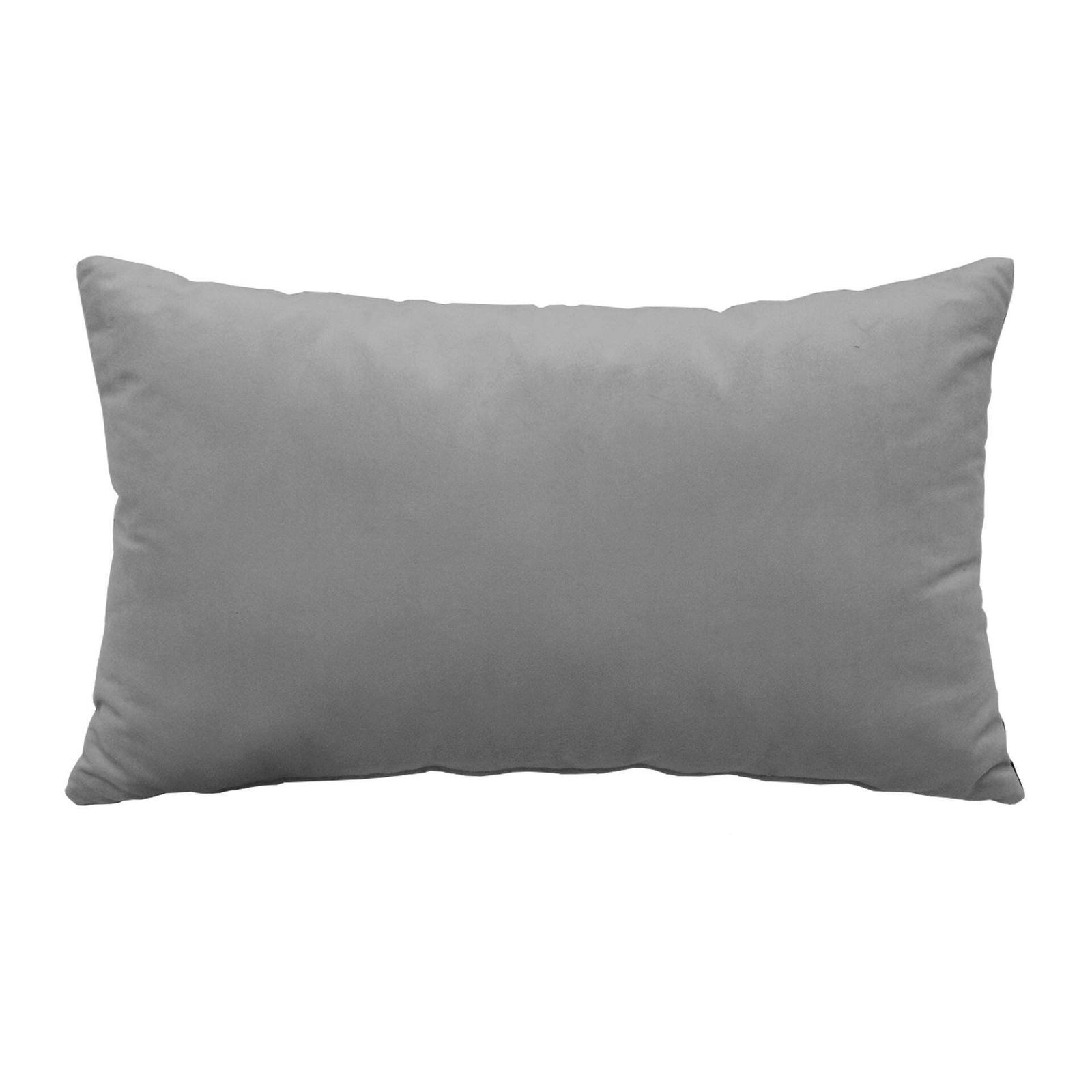 Pair Of Cushions With Contemporary Jungle Print & Grey Velvet And Cotton photo 429.0