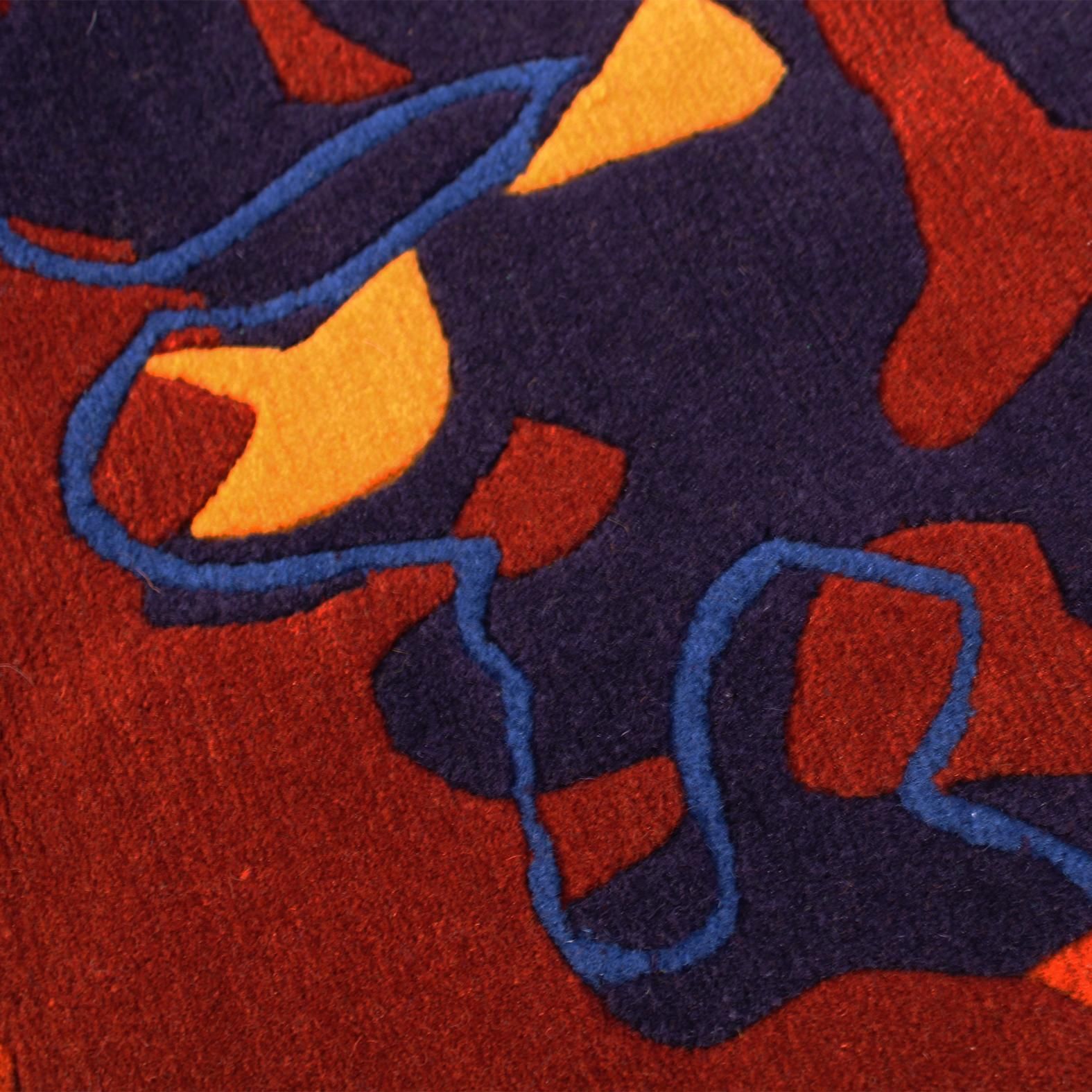 Hand Knotted Rug Of The Botanica Collection By Leo Rydell Jost photo vinterior