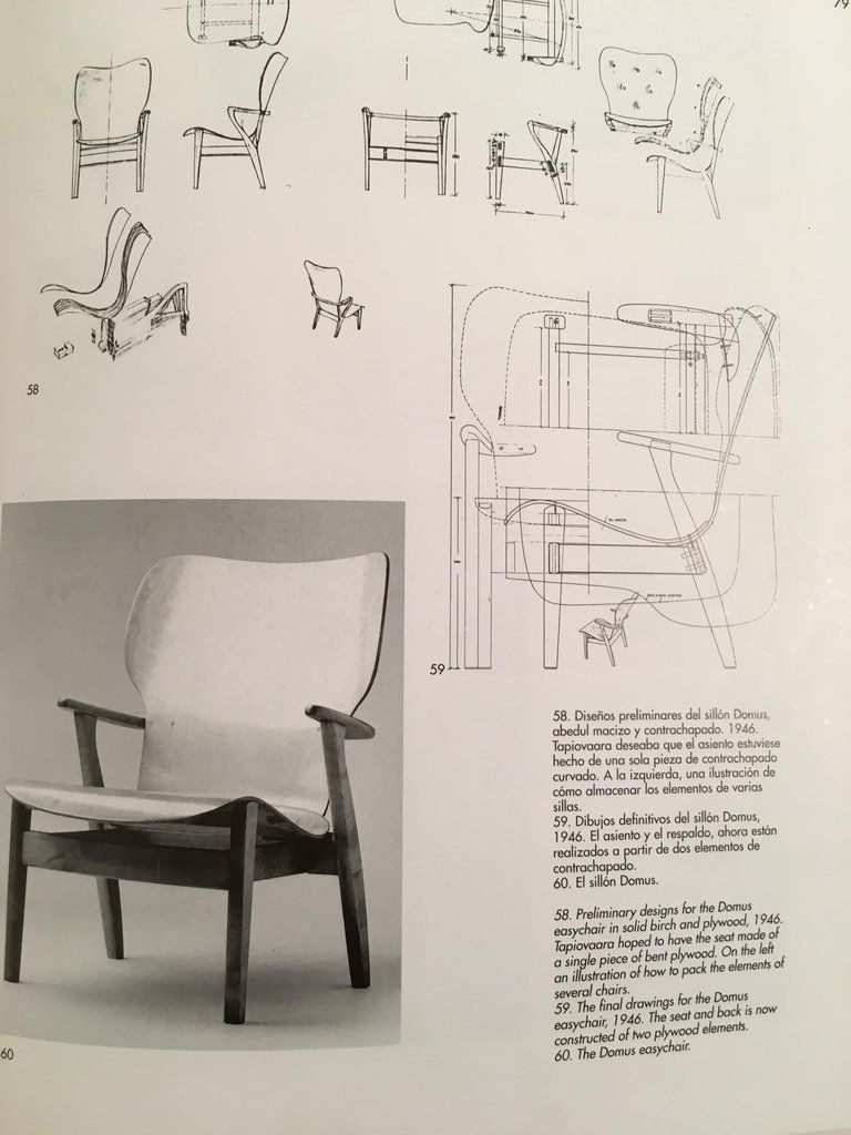 Tapiovaara "High Back Lounge Chair" For Domus Academy 1948 Signed Keravan Puuteo photo Furniture