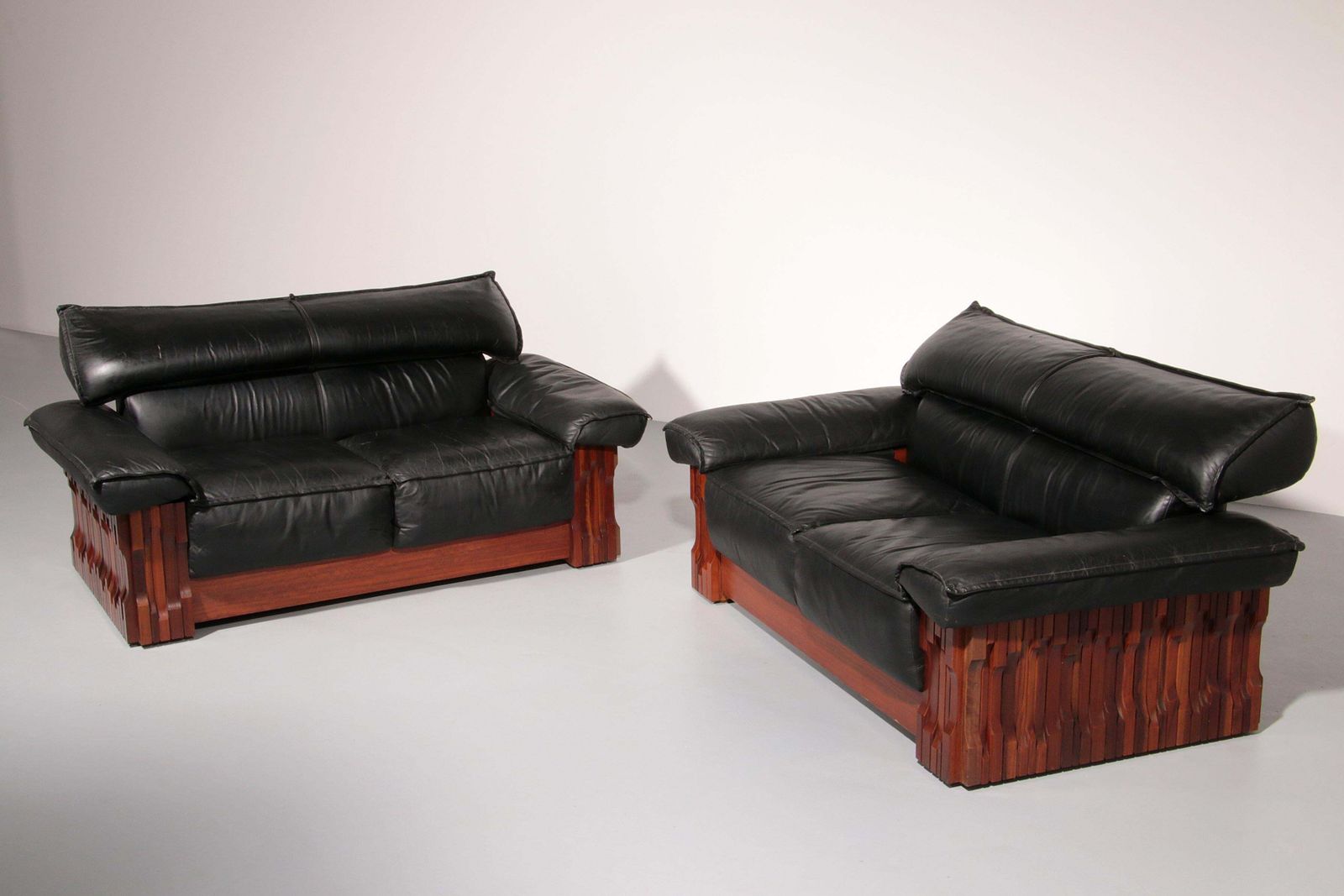 Two Seater By Luciano Frigerio Di Desio, From 1968 Model Norman'' Piano Bench photo for sale
