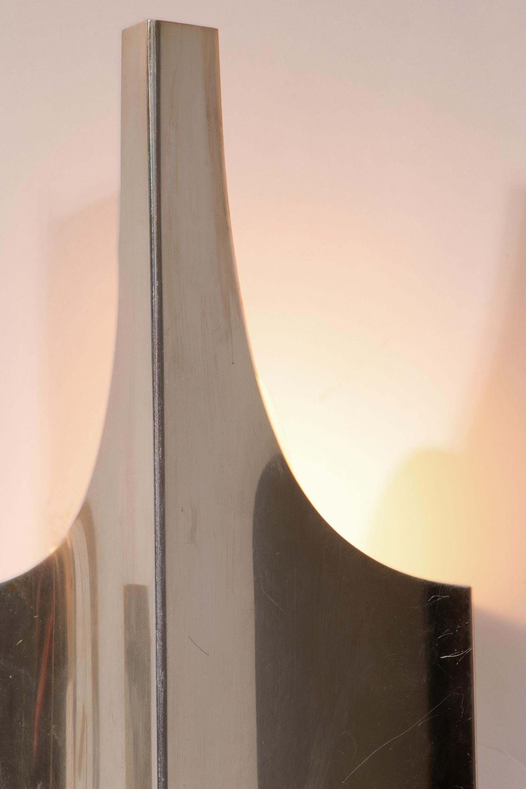 Mid Century Silver Wall Lamp By Wilhelm Braun Feldweg – Doria Leuchten, Germany photo vinterior