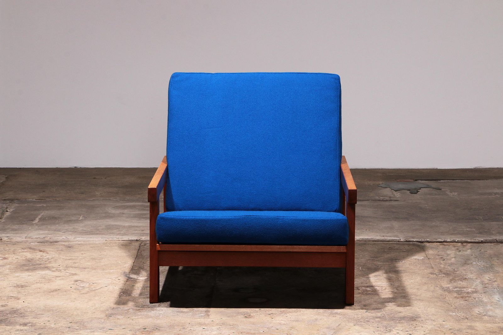 Hans J Wegner Ge421 Getama Oak Relax Armchair With Adjustable Backrest photo 4284.0