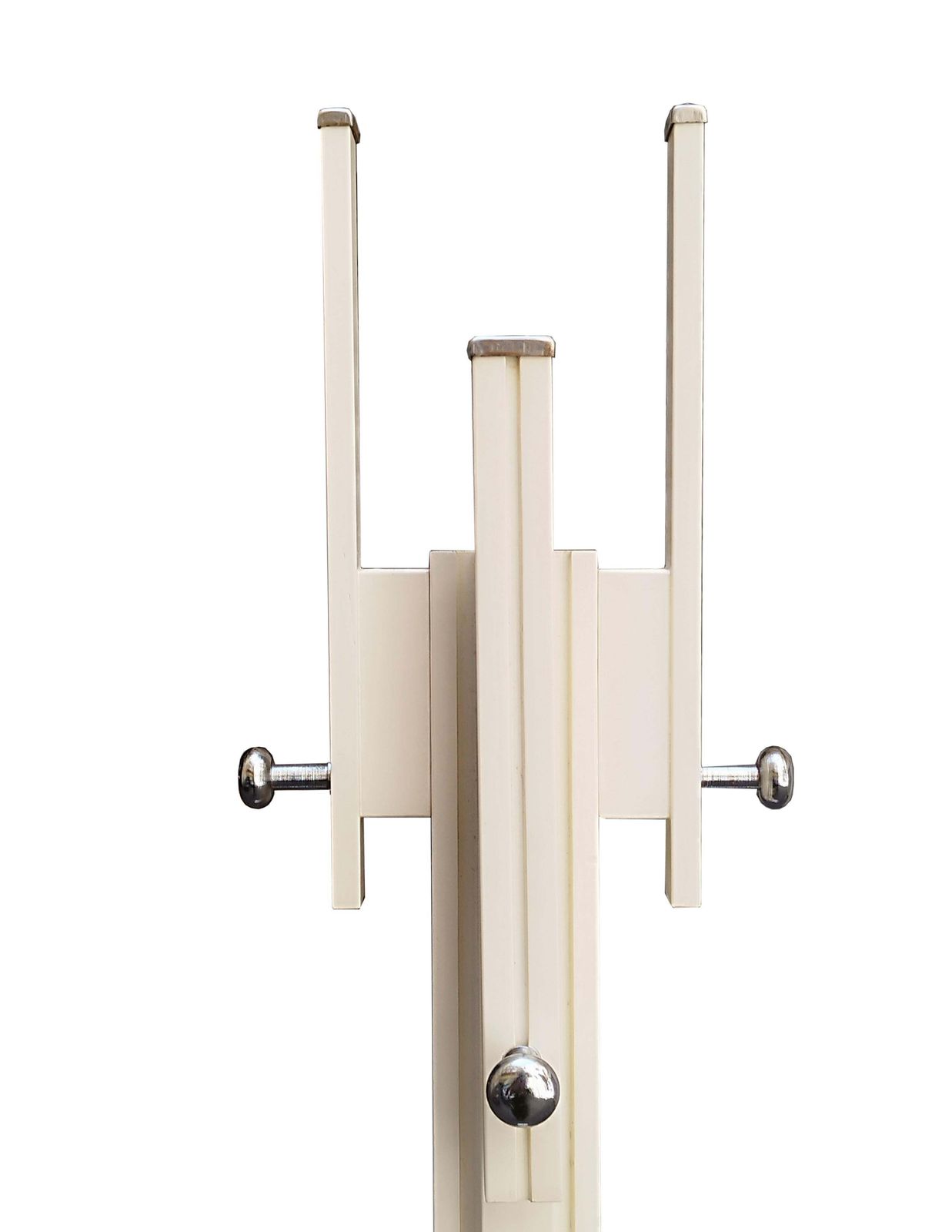 Carlo De Carli For Fiarm White Wood Coat Rack, Italy, 1970s photo for sale