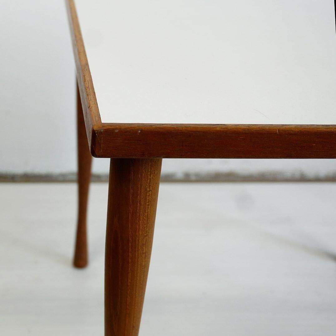 Scandinavian Modern Teak Side Table By Hans C. Andersen photo for sale