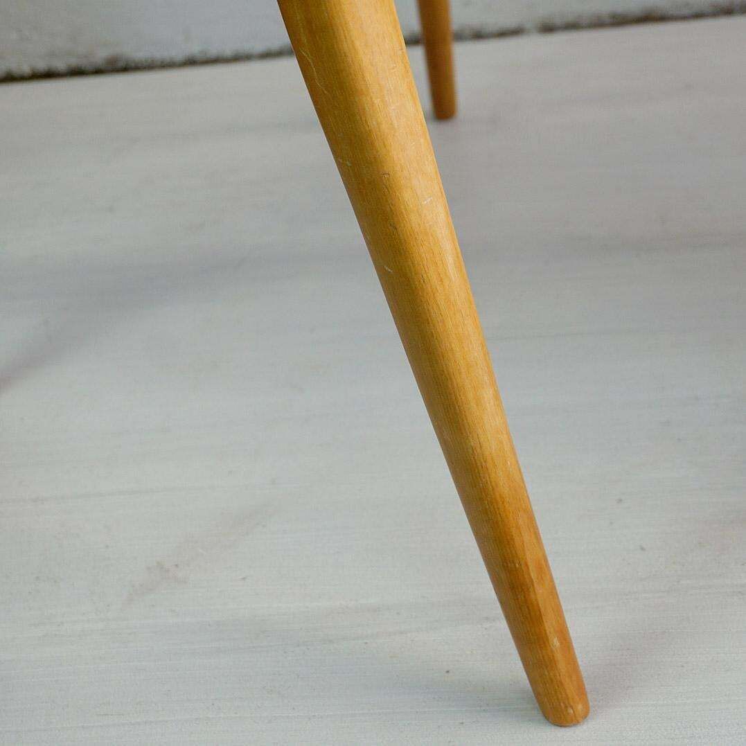 Furniture Pair Of Austrian Midcentury Beech Dining Chairs By Anna Lülja Praun photo