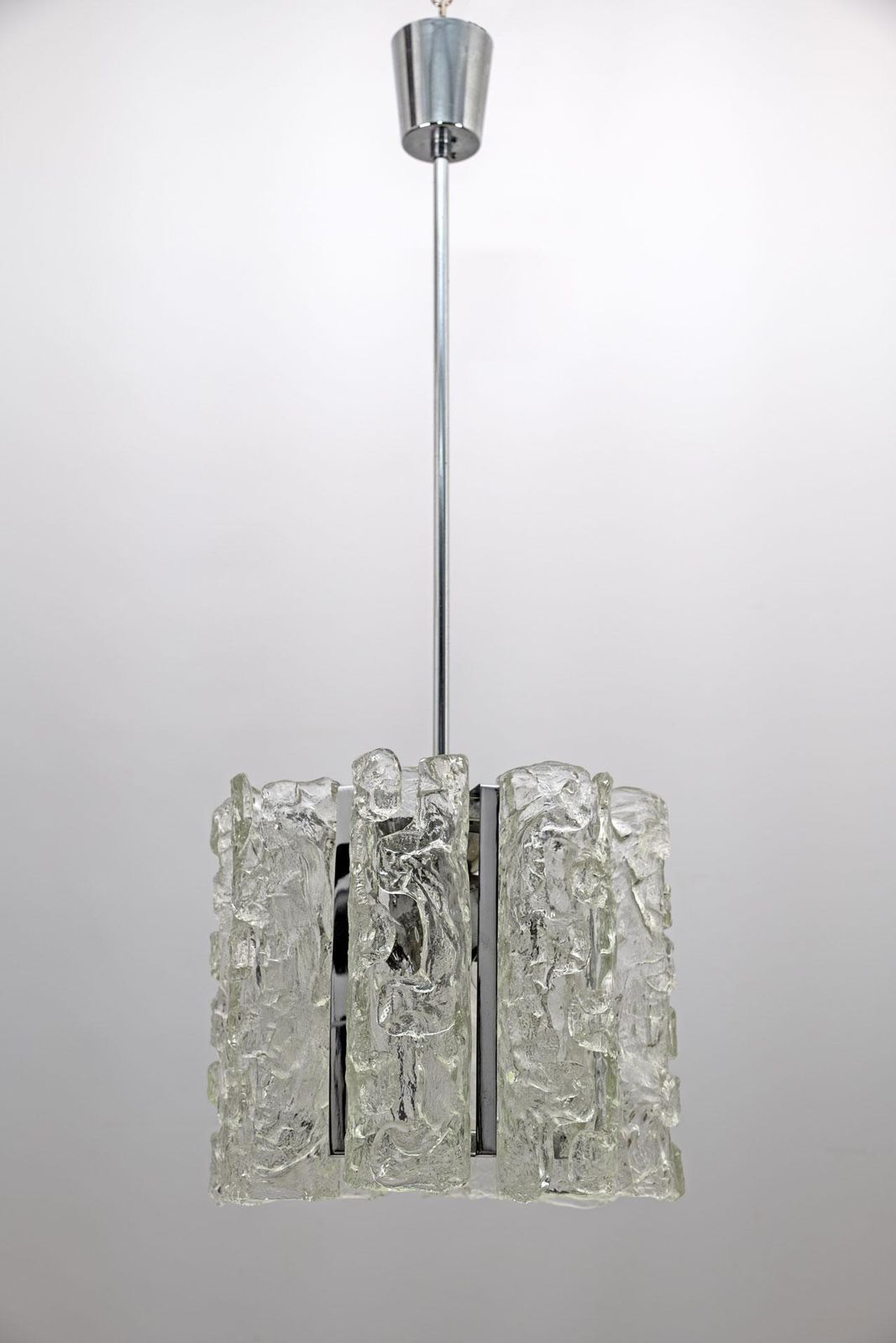 Carlo Nason Postmodern Italian Murano Glass Chandelier For Mazzega, 1970s photo furniture
